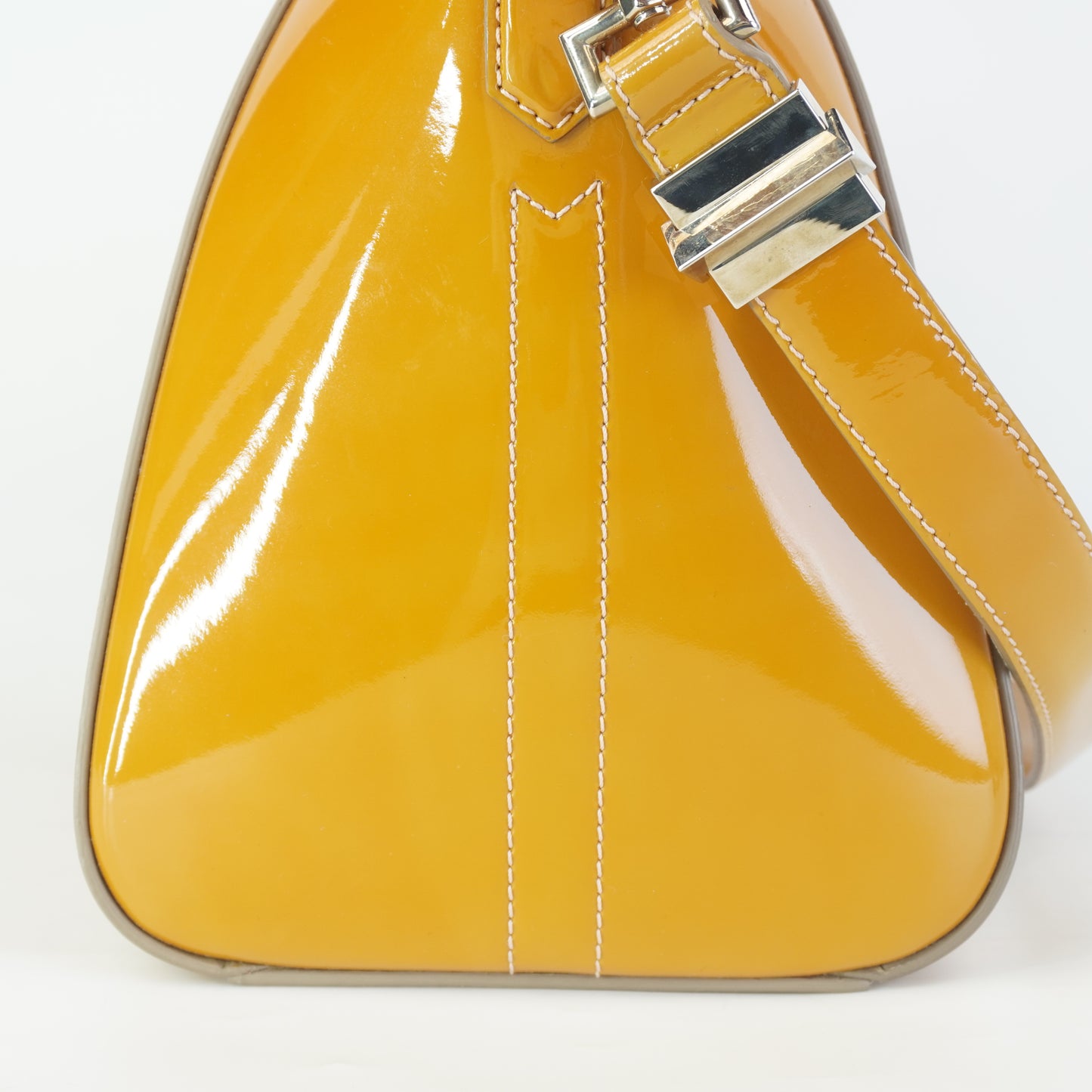 Givenchy Antigona Mini Bag Patent Caramel SHW Small
