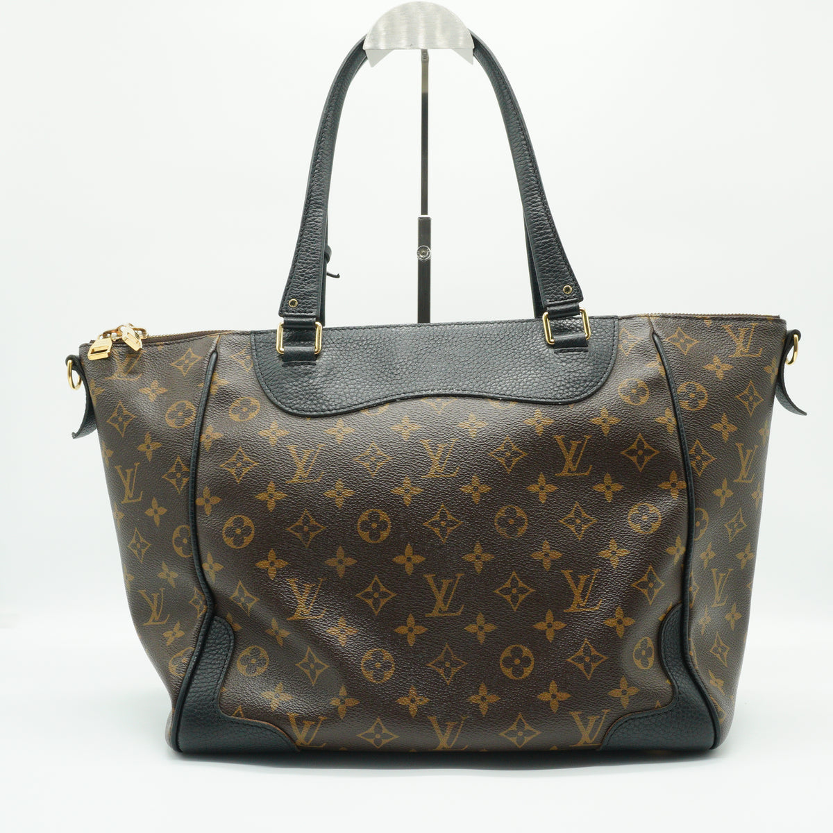 Louis Vuitton	Black Monogram Canvas Estrela MM Bag GHW