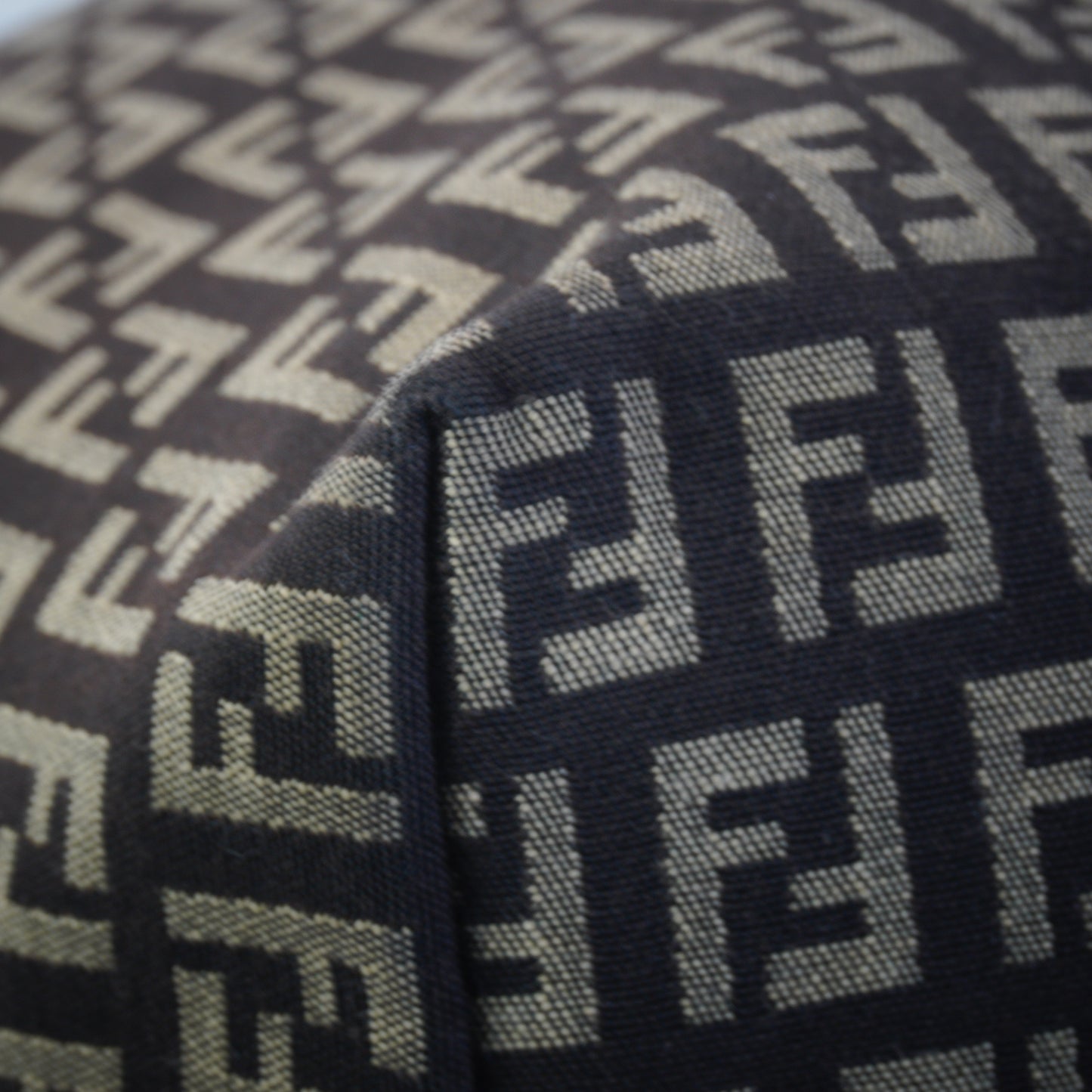 Fendi Zucchino Canvas Tote Bag BHW Medium
