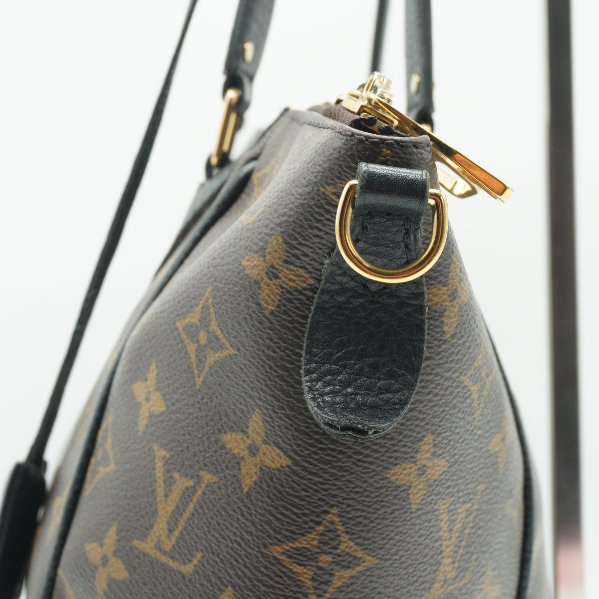 Louis Vuitton	Black Monogram Canvas Estrela MM Bag GHW