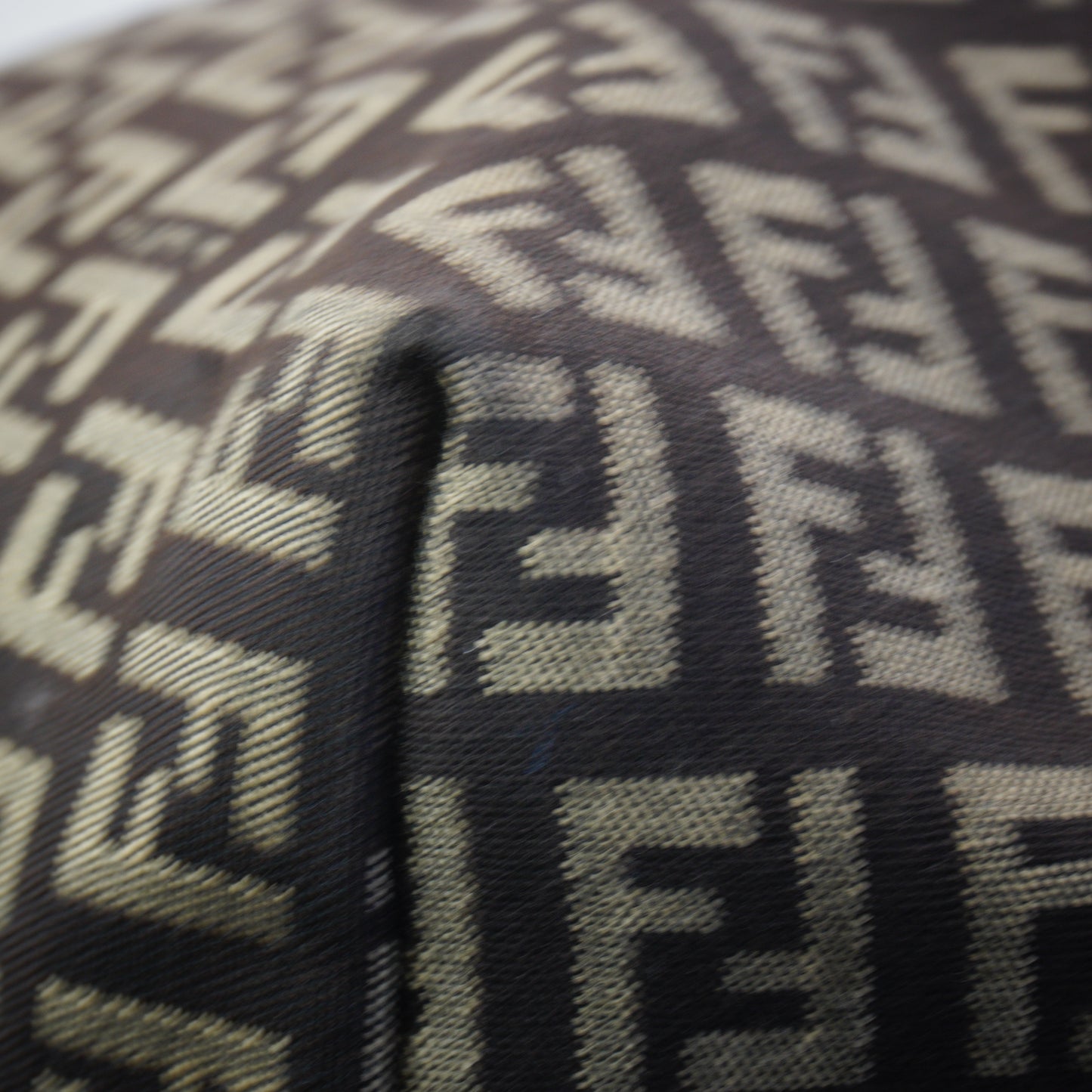Fendi Zucchino Canvas Tote Bag BHW Medium