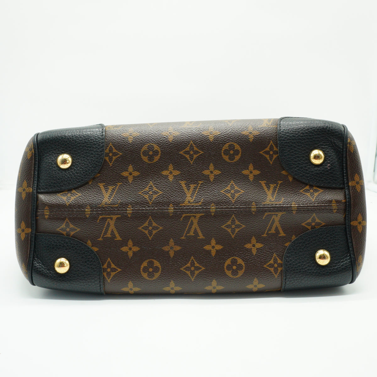 Louis Vuitton	Black Monogram Canvas Estrela MM Bag GHW