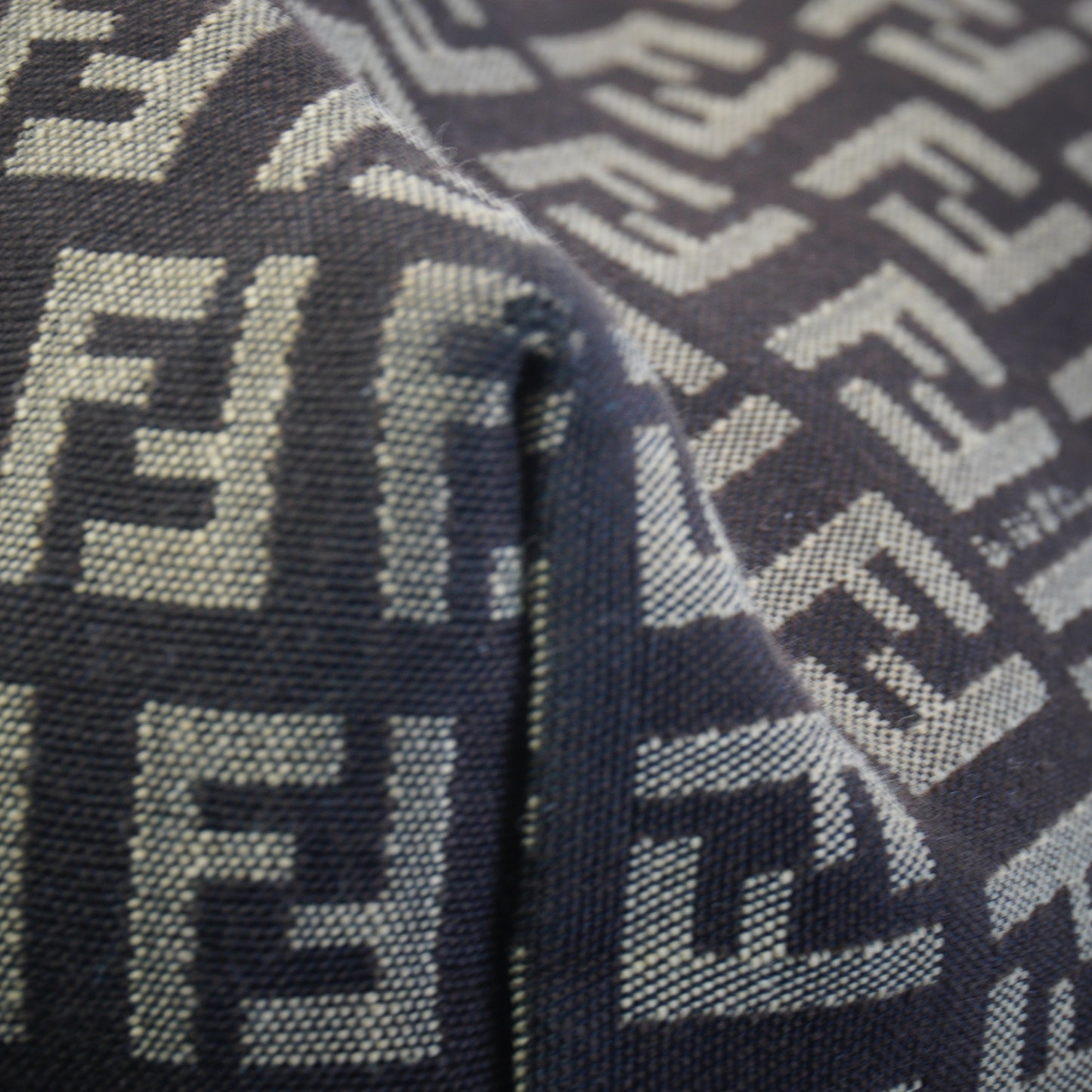 Fendi Zucchino Canvas Tote Bag BHW Medium
