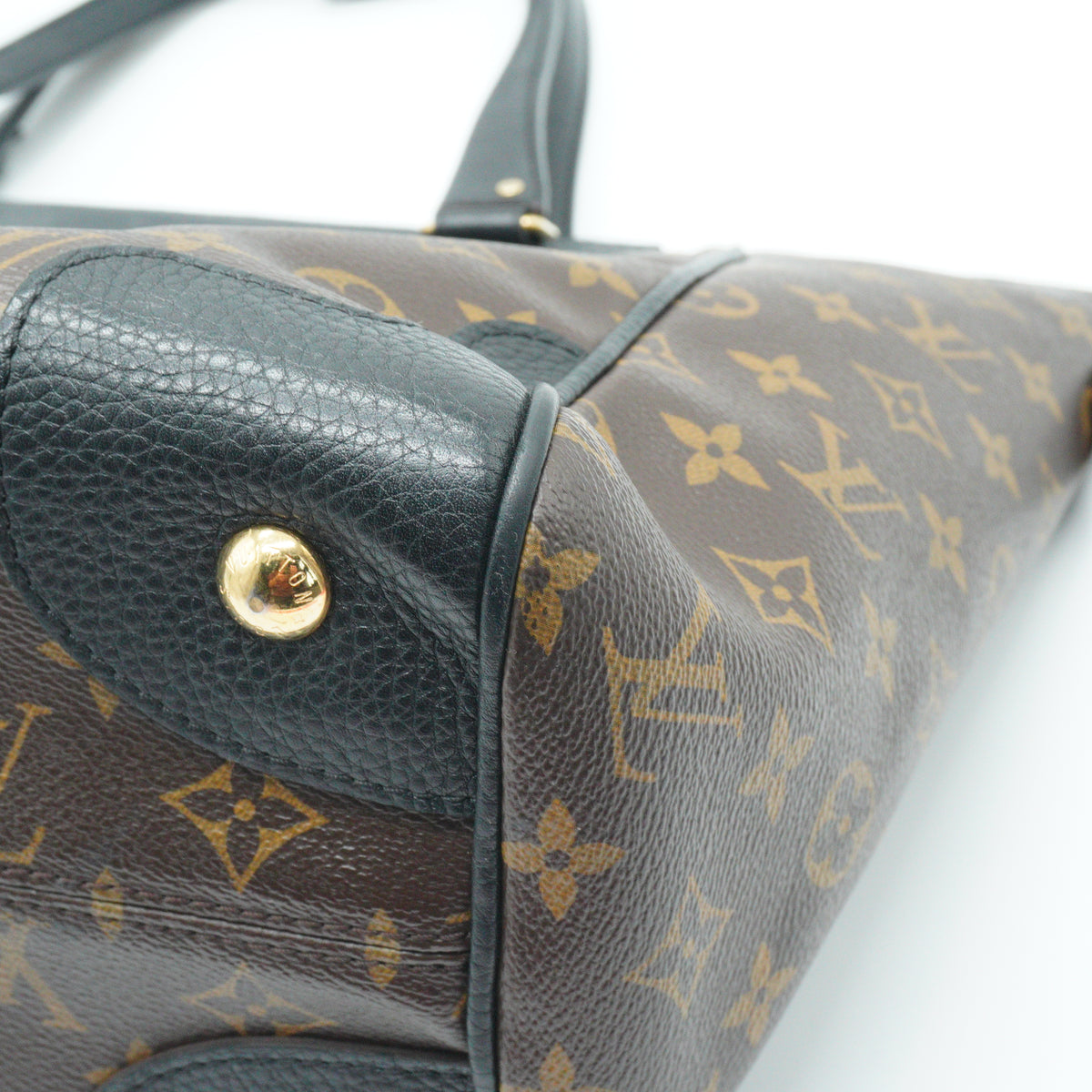 Louis Vuitton	Black Monogram Canvas Estrela MM Bag GHW