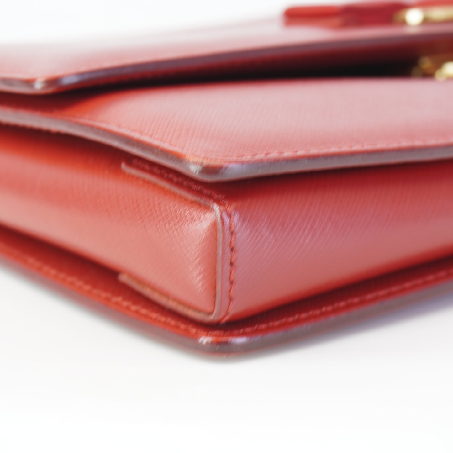 Salvatore Ferragamo Ginny Vara Red Woc