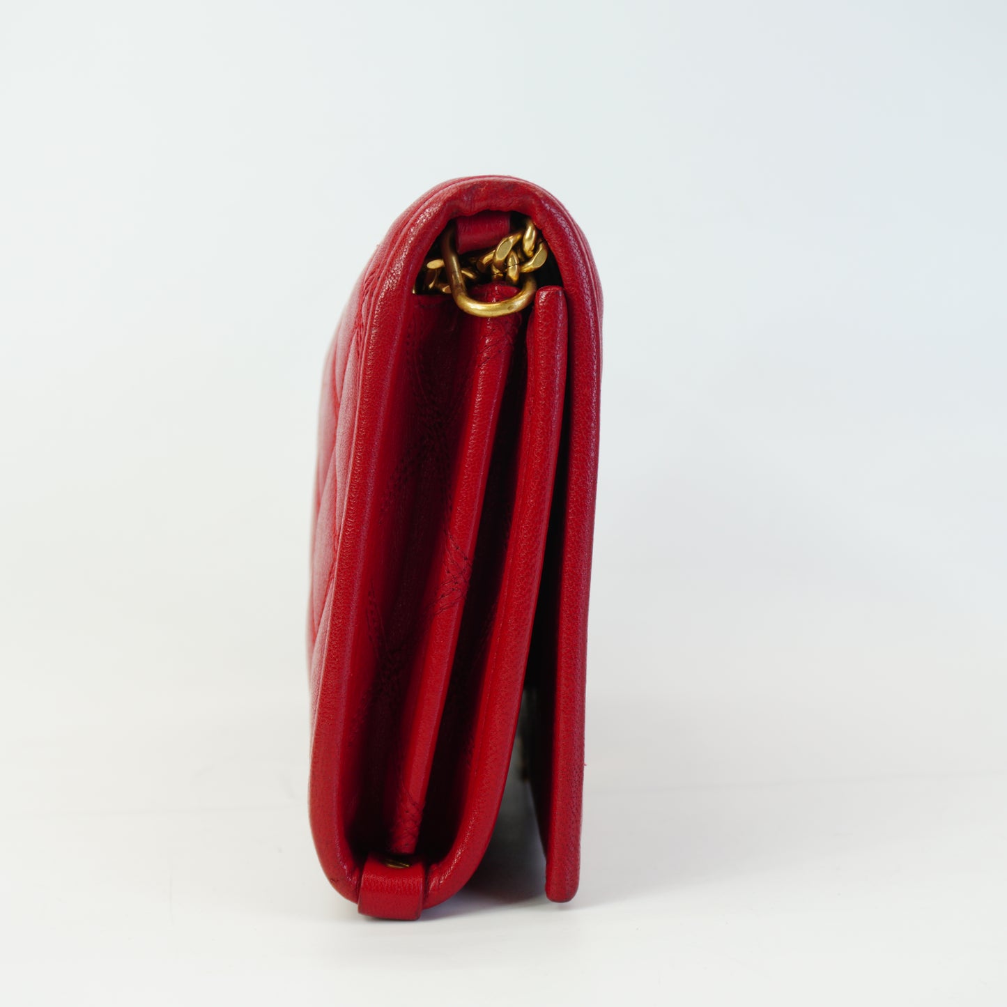 YSL	Becky Bag Red Small GHW