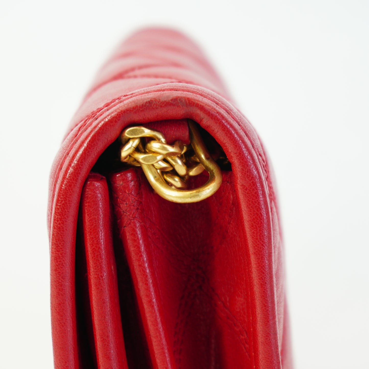 YSL	Becky Bag Red Small GHW