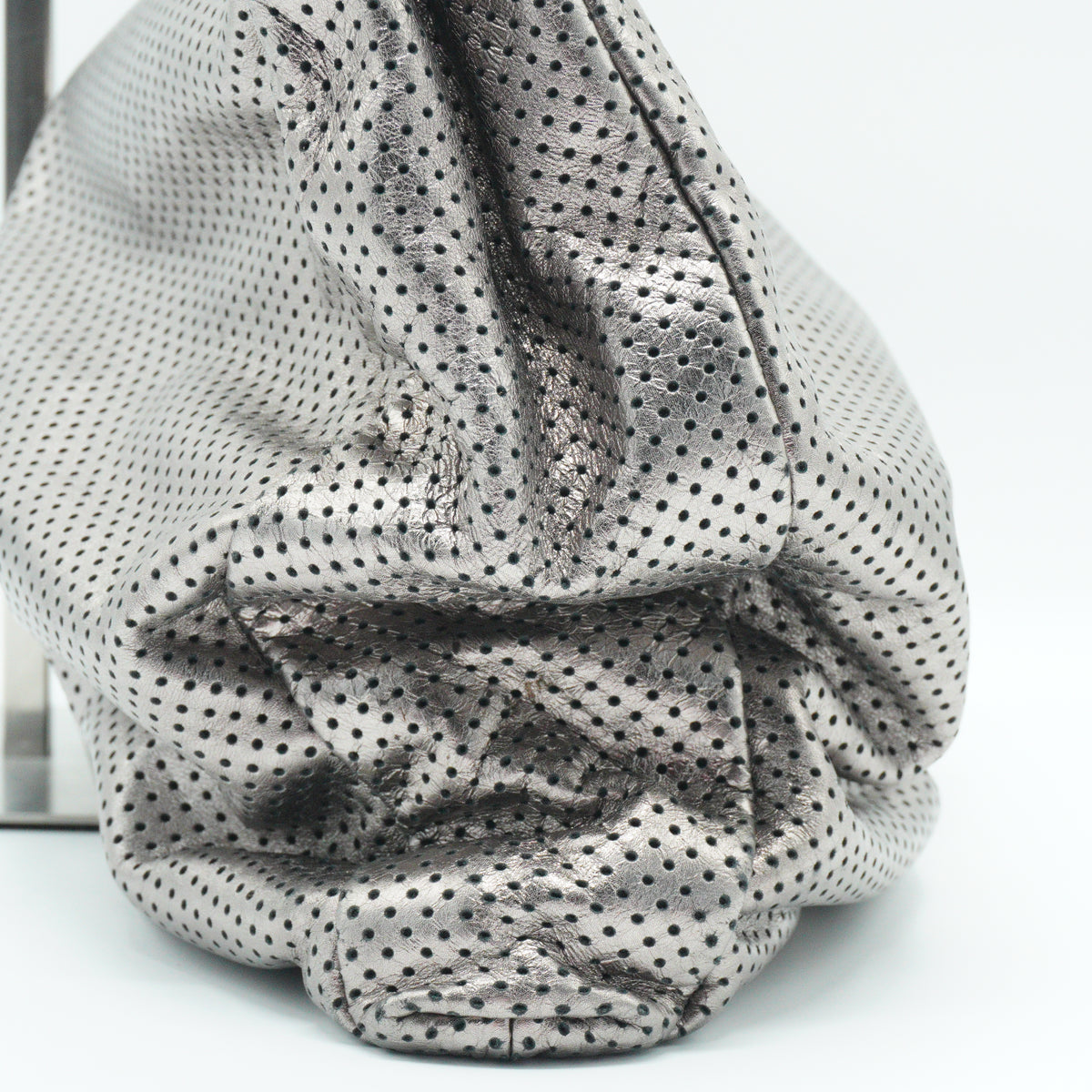Chanel Perforated Medium Metallic Tote bag GSHW