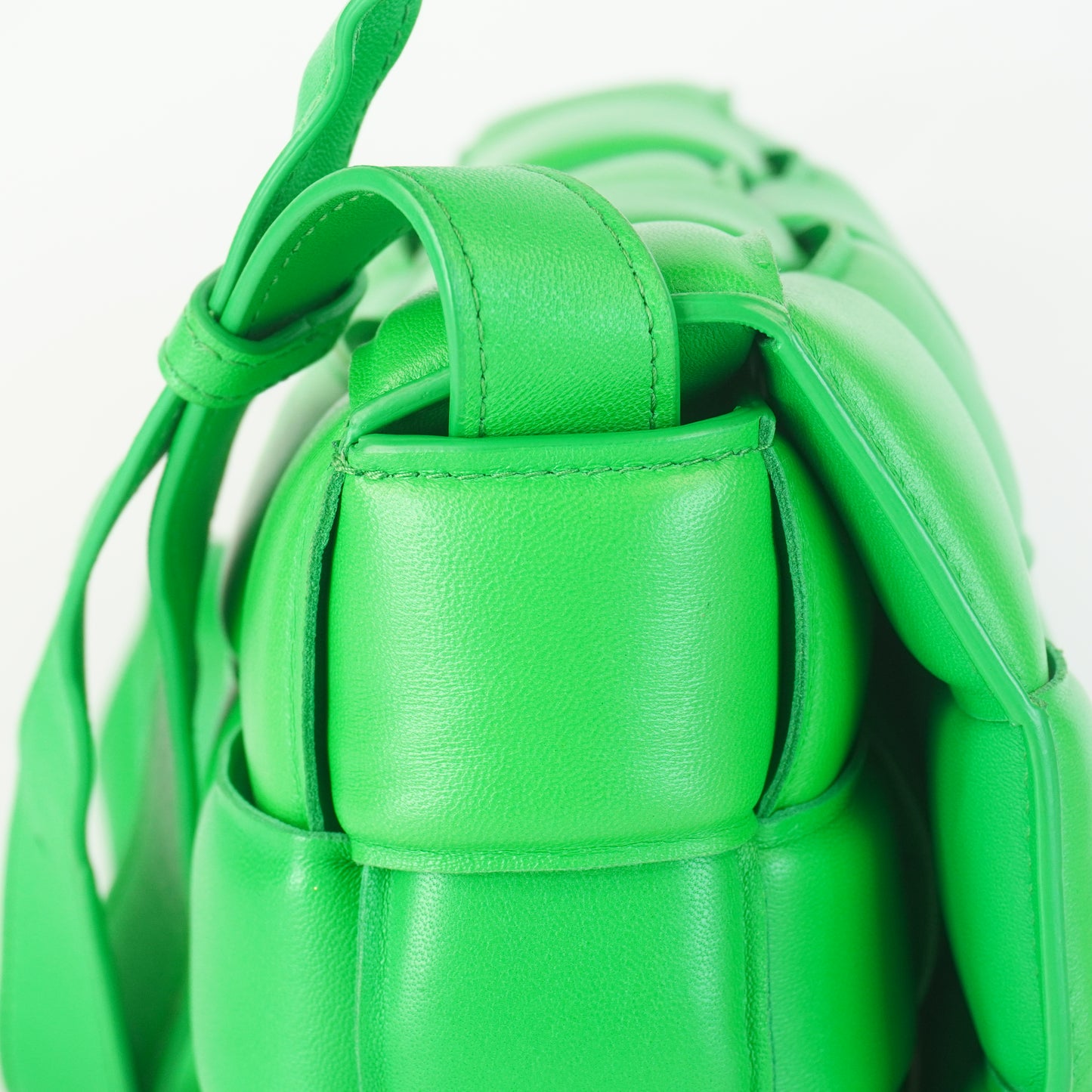 Bottega Veneta Cassette  Padded Maxi Green