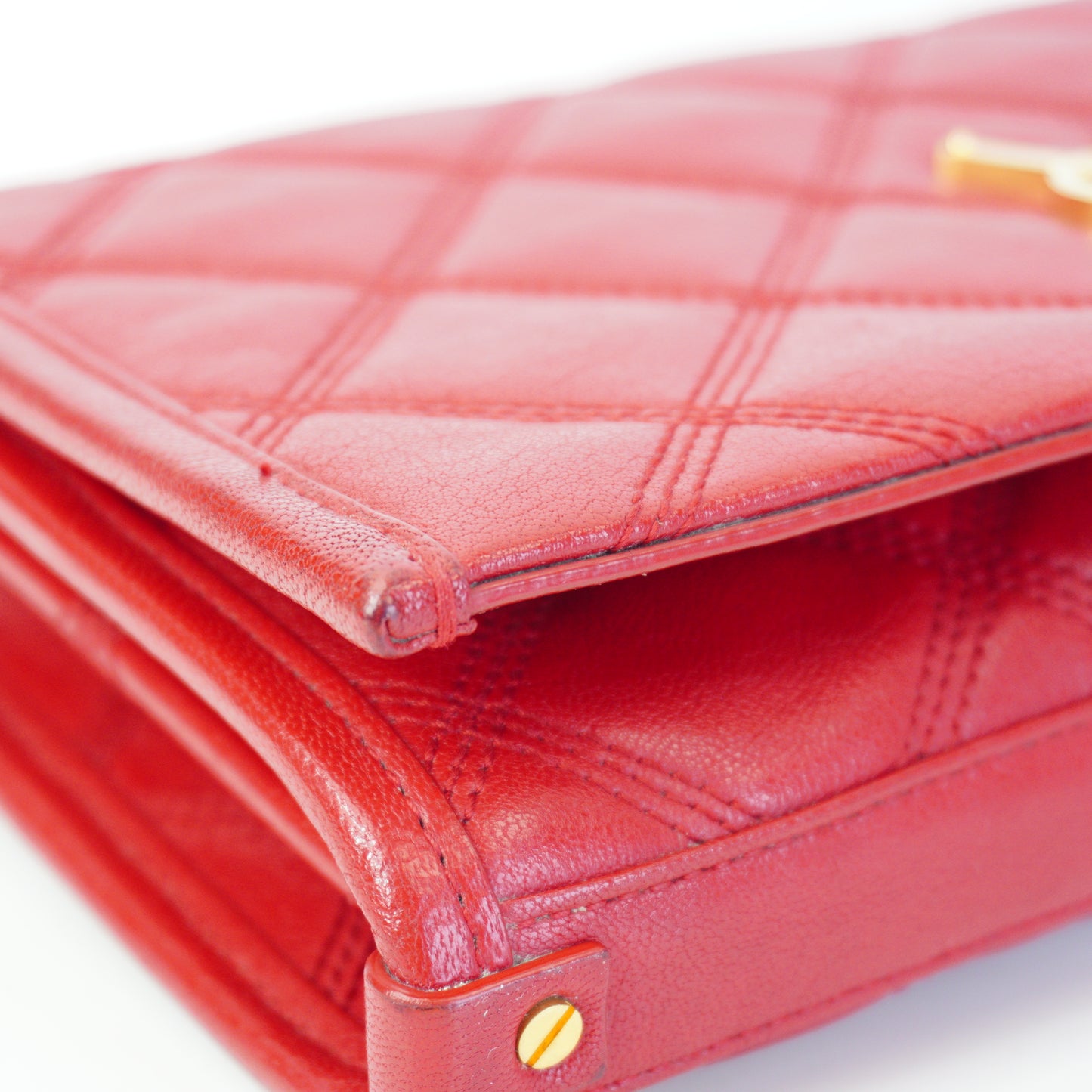 YSL	Becky Bag Red Small GHW