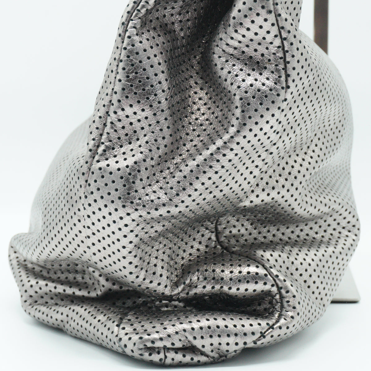 Chanel Perforated Medium Metallic Tote bag GSHW
