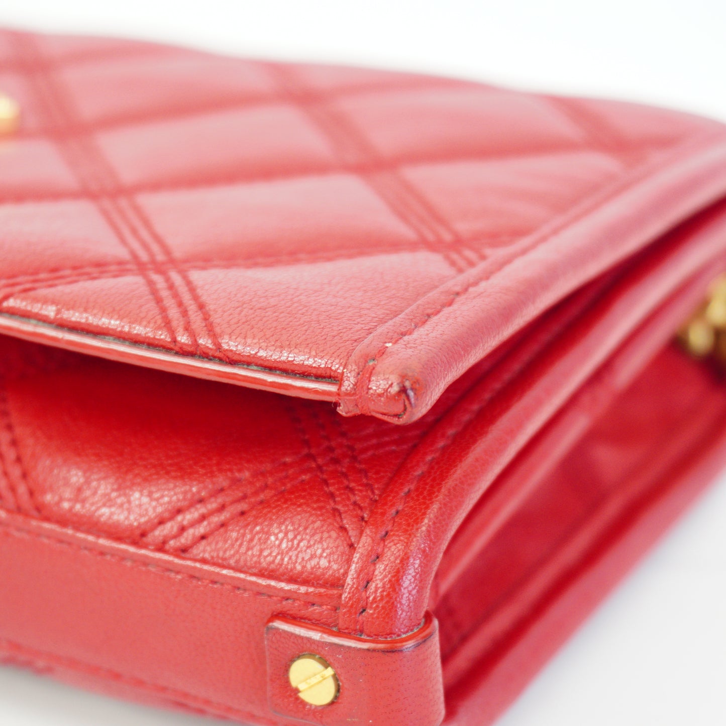 YSL	Becky Bag Red Small GHW
