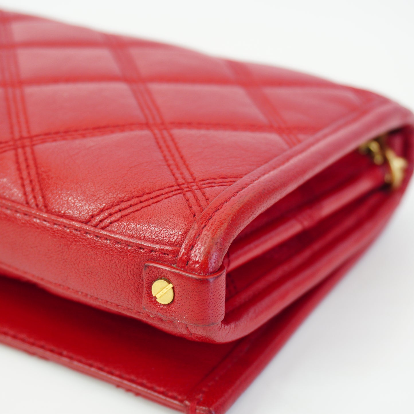 YSL	Becky Bag Red Small GHW