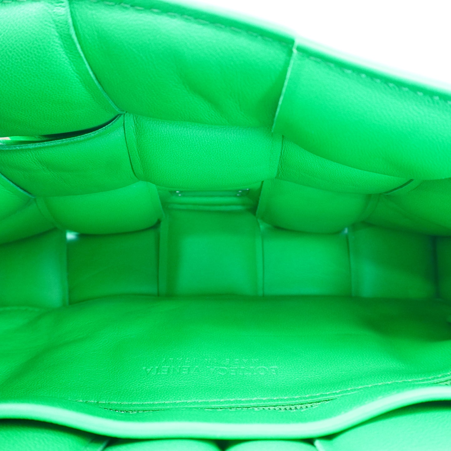 Bottega Veneta Cassette  Padded Maxi Green