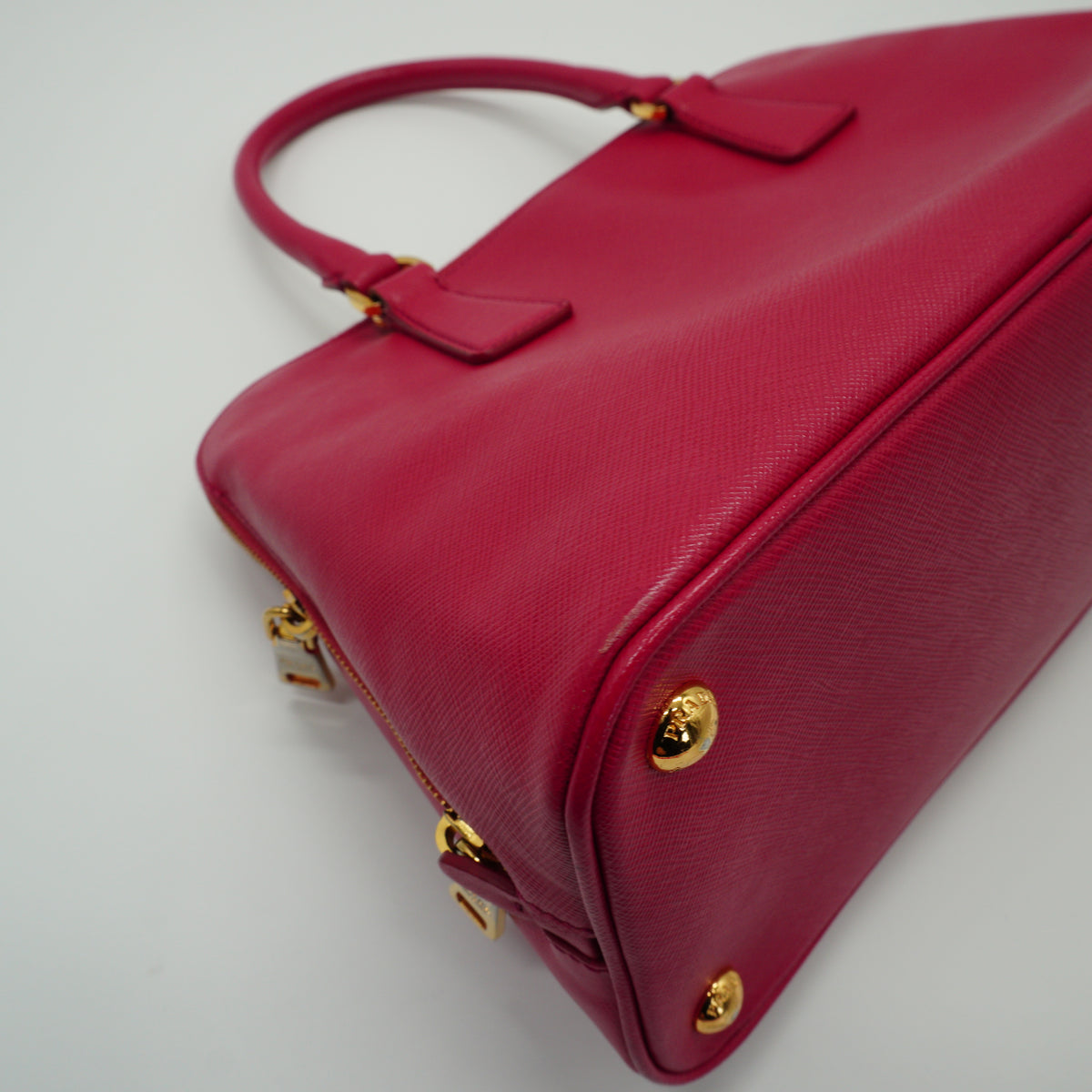 Prada Promenade Bag Medium Pink GHW