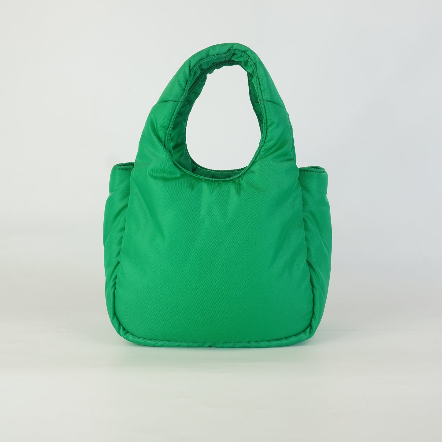 Prada Re-Nylon Soft Padded Handbag Emerald Green