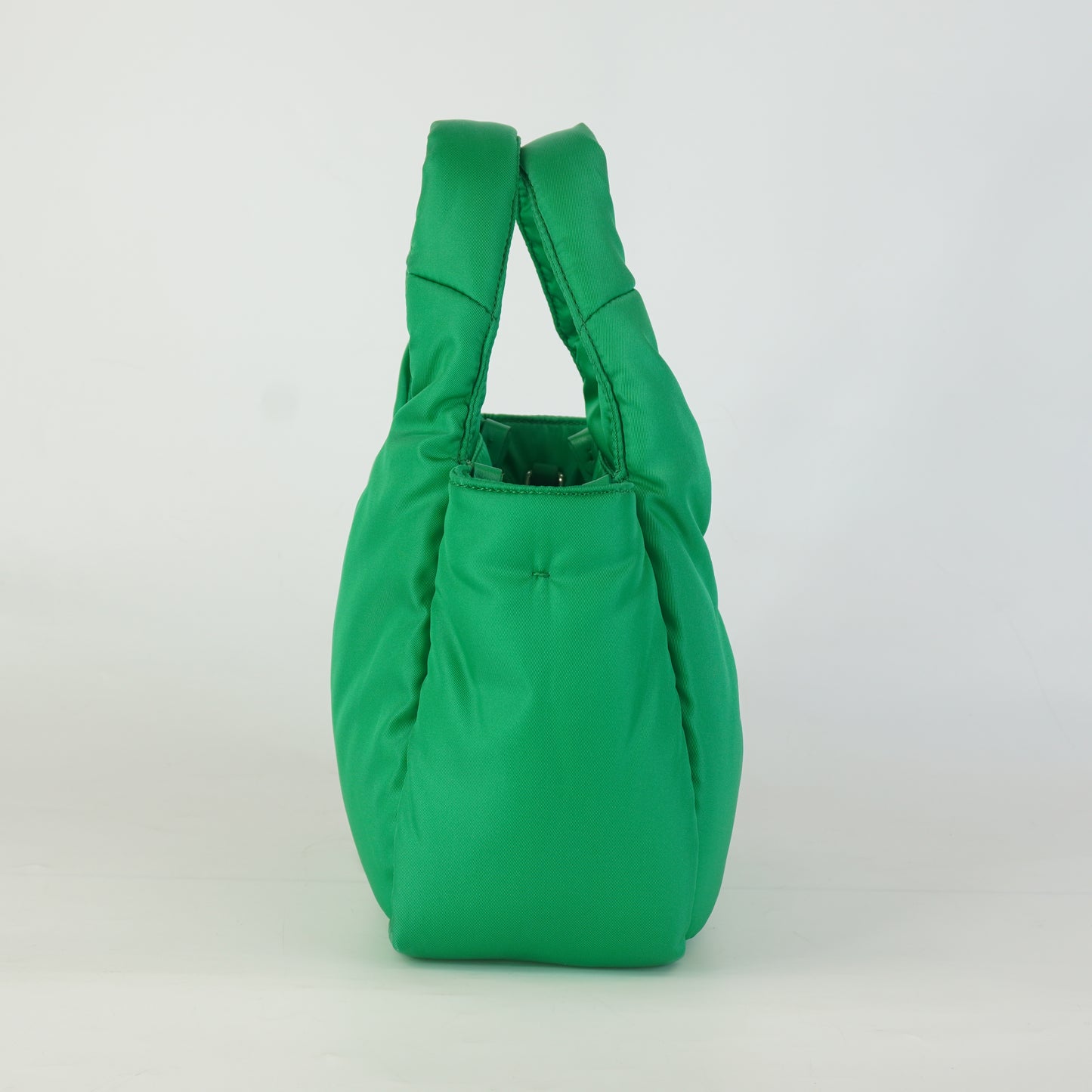 Prada Re-Nylon Soft Padded Handbag Emerald Green