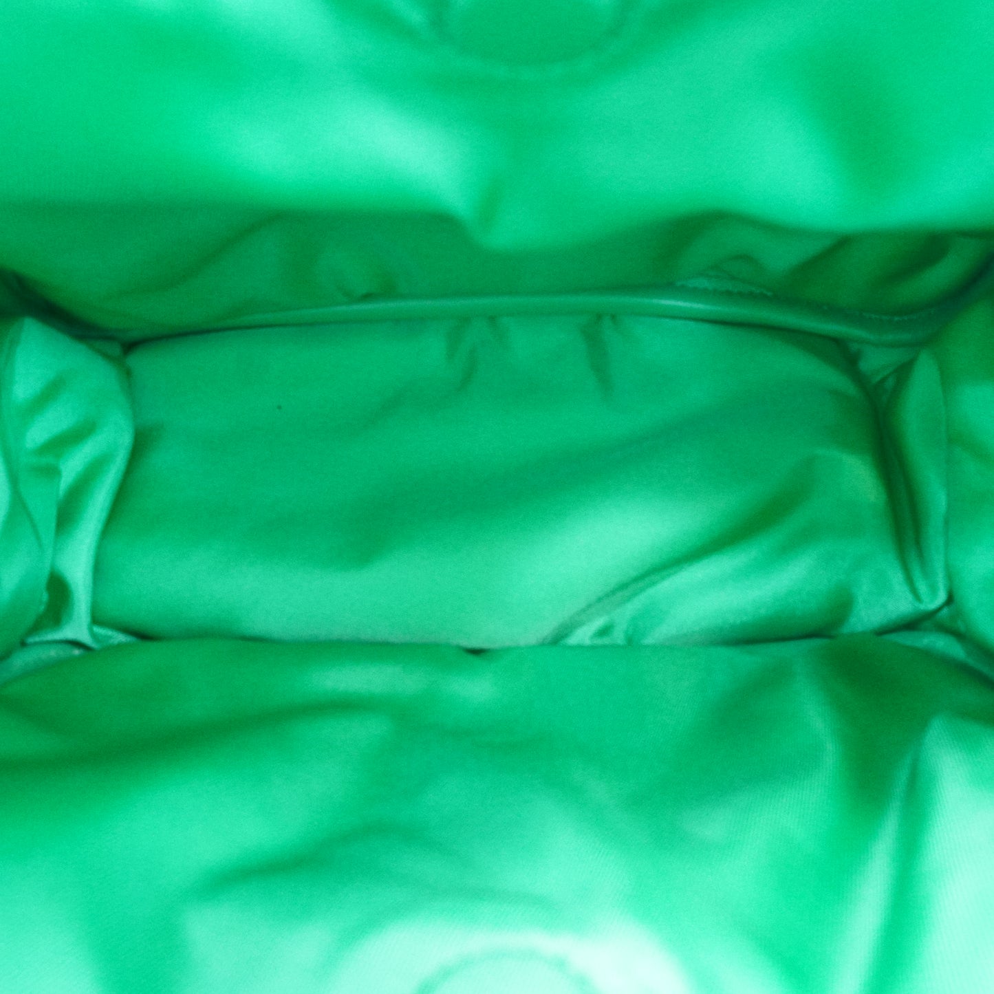Prada Re-Nylon Soft Padded Handbag Emerald Green
