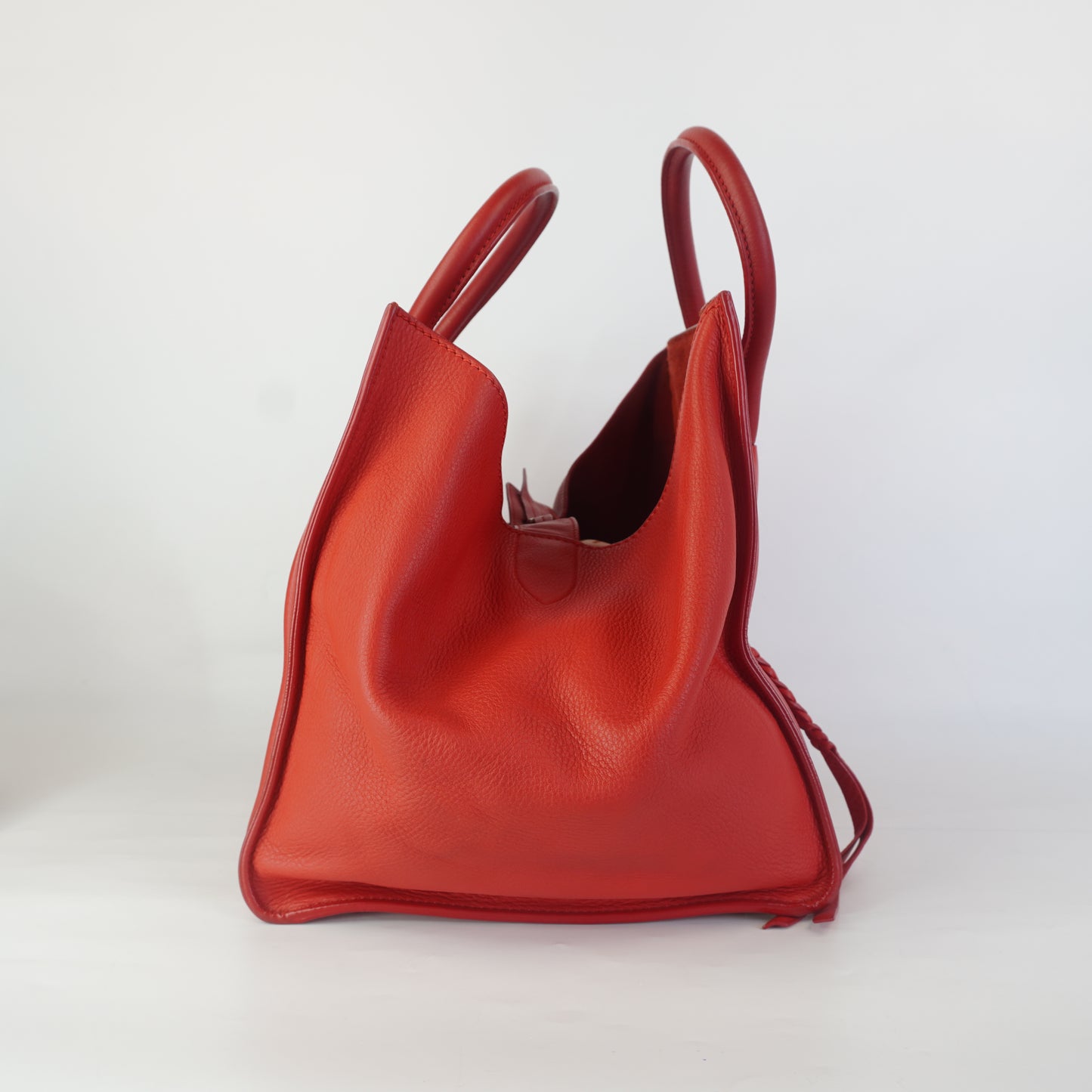 Celine Plantom Luggage Tote Red Large
