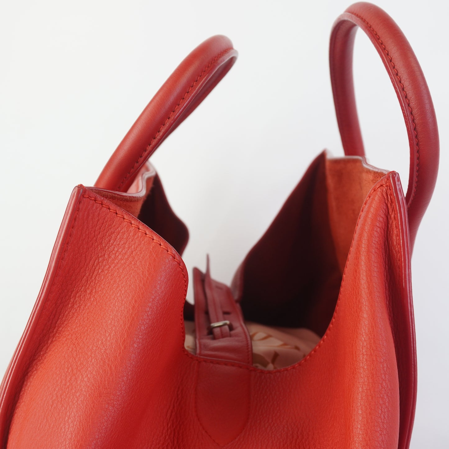 Celine Plantom Luggage Tote Red Large