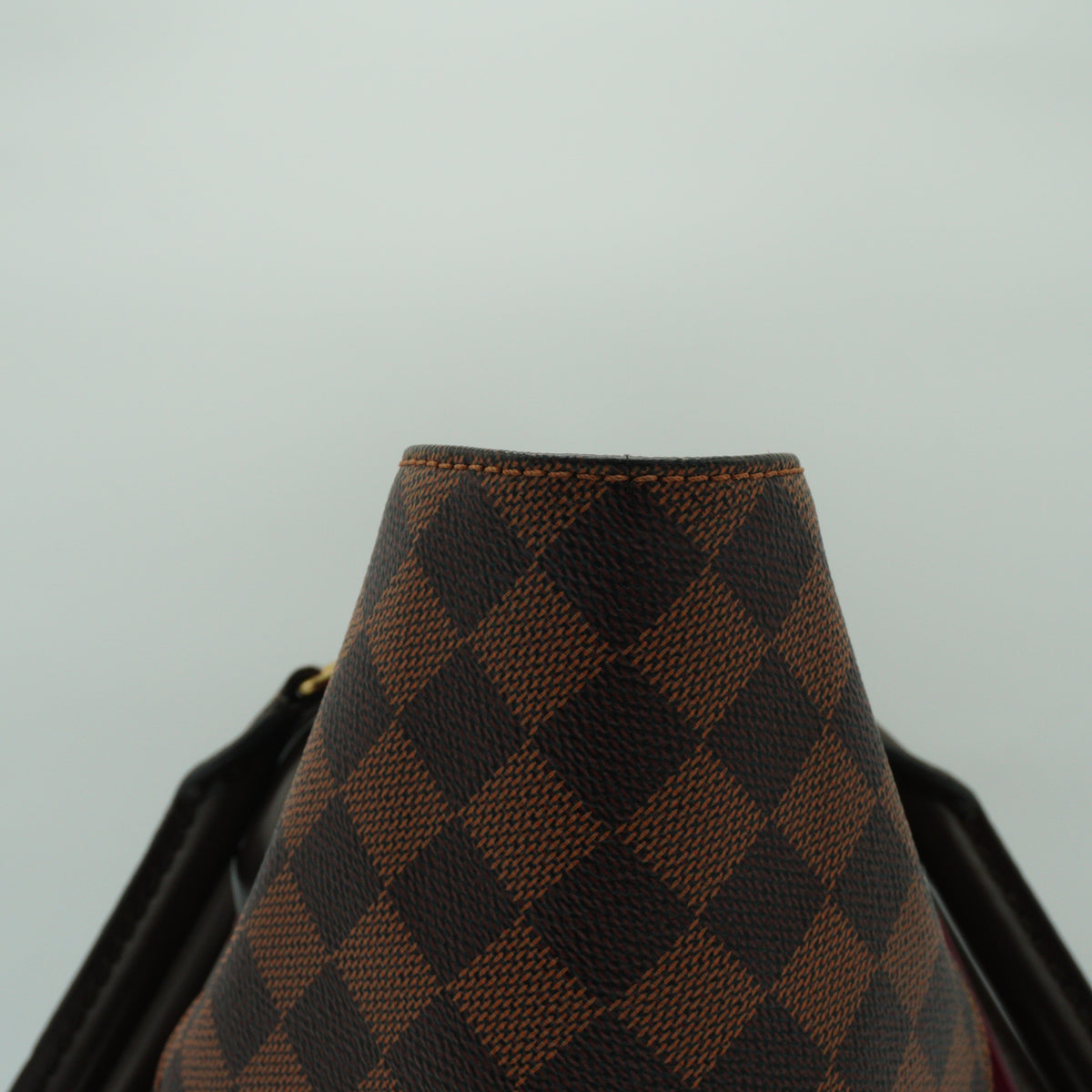 Louis Vuitton Damier Ebene Caissa MM Tote Bag GHW