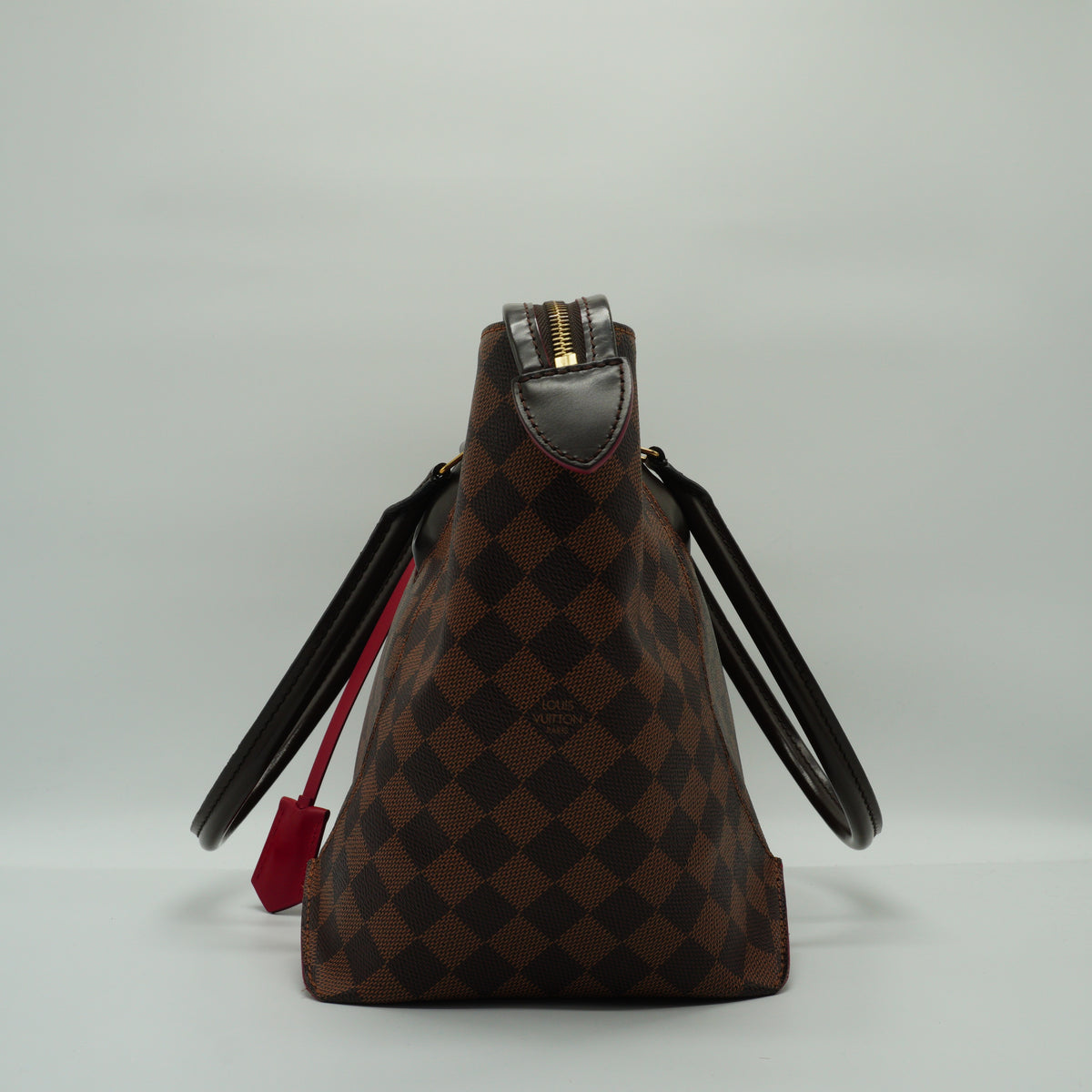 Louis Vuitton Damier Ebene Caissa MM Tote Bag GHW