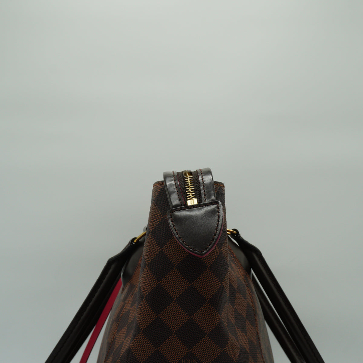 Louis Vuitton Damier Ebene Caissa MM Tote Bag GHW