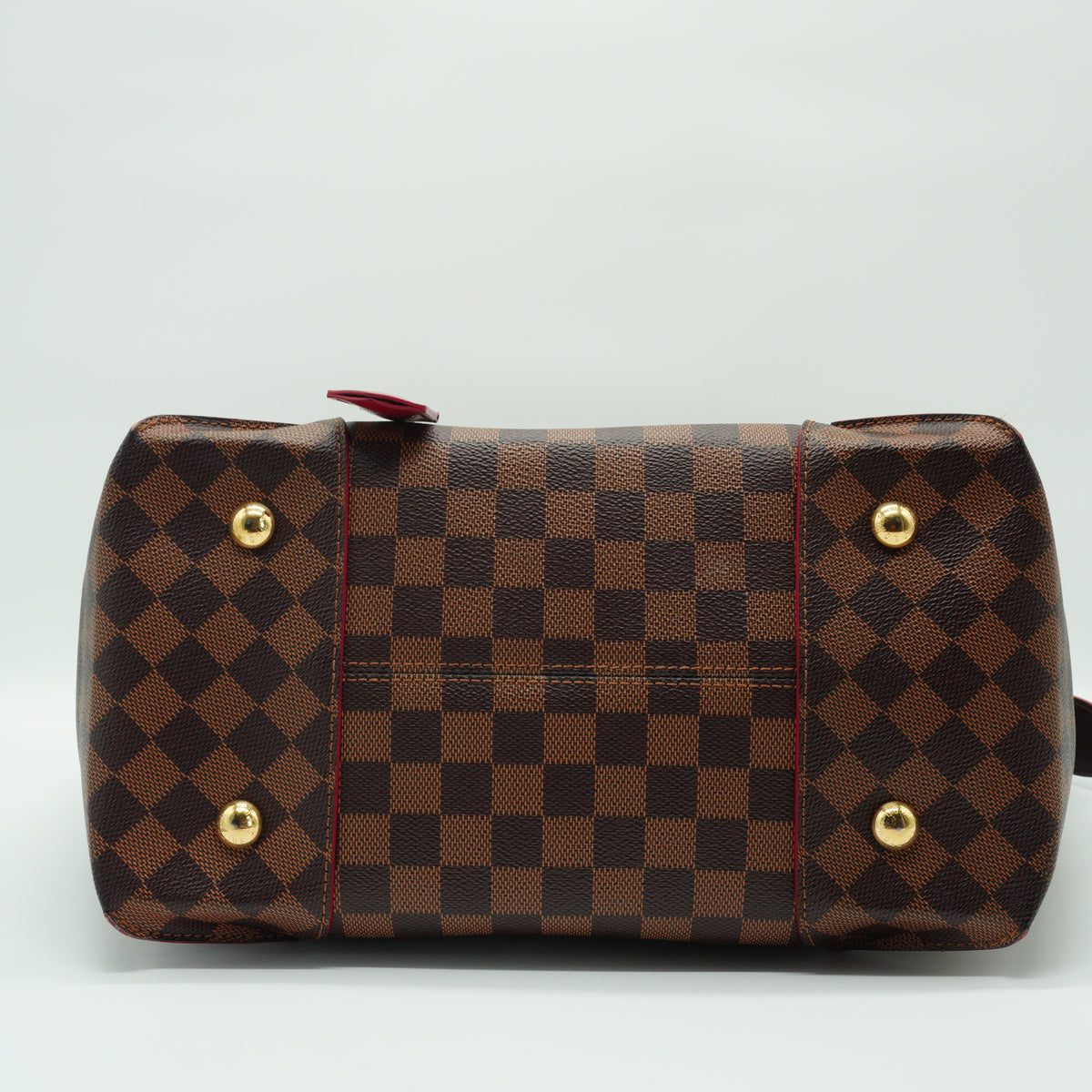 Louis Vuitton Damier Ebene Caissa MM Tote Bag GHW