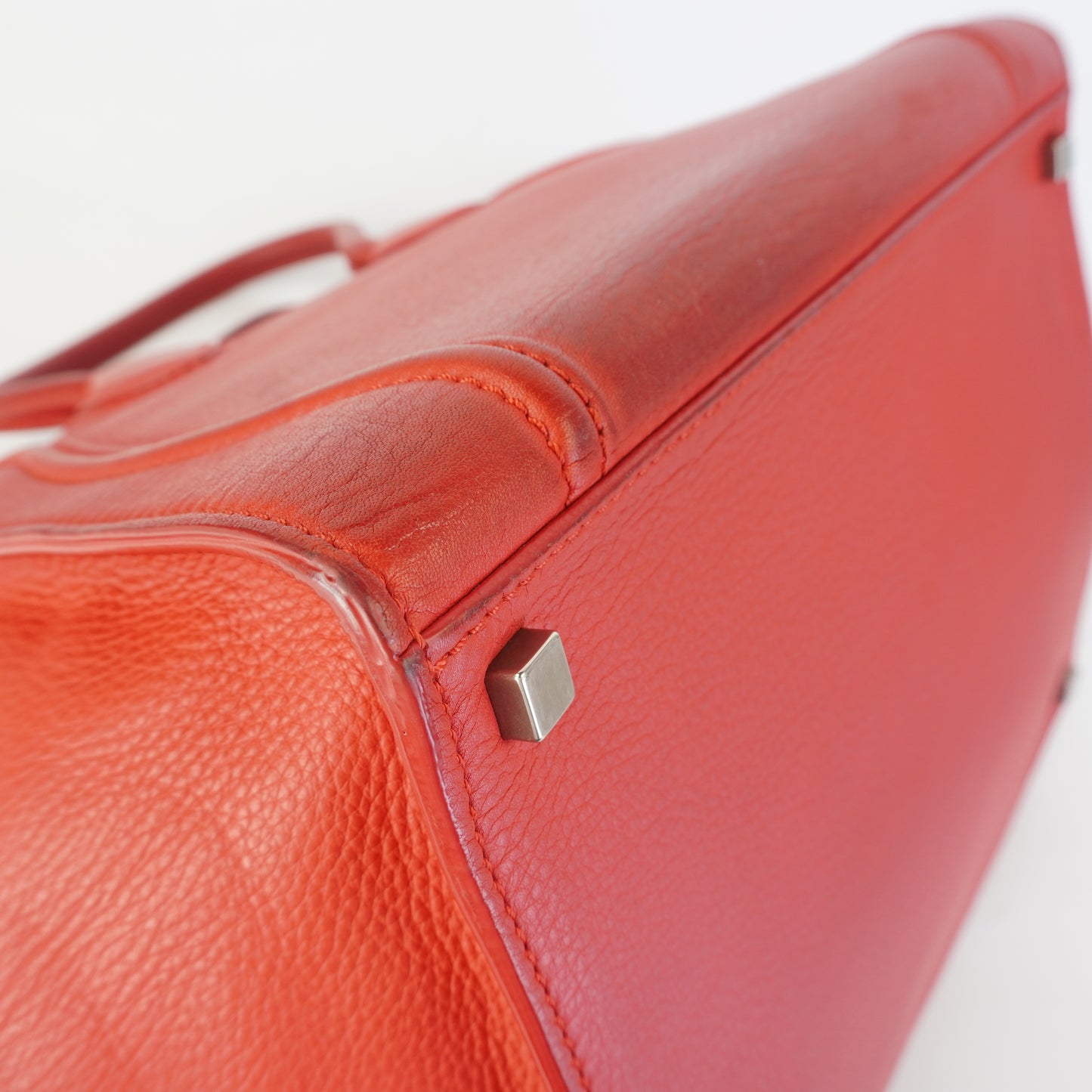 Celine Plantom Luggage Tote Red Large