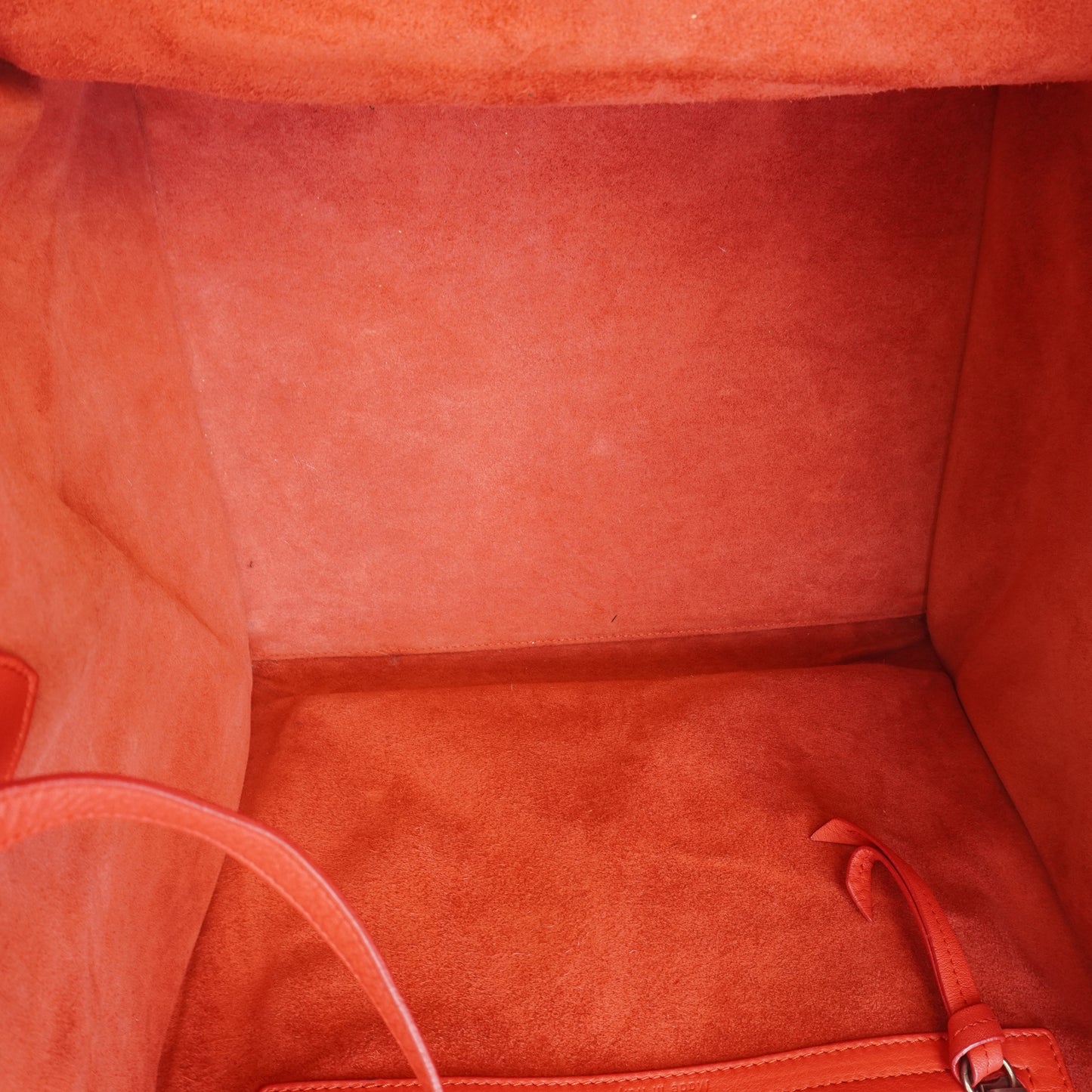 Celine Plantom Luggage Tote Red Large