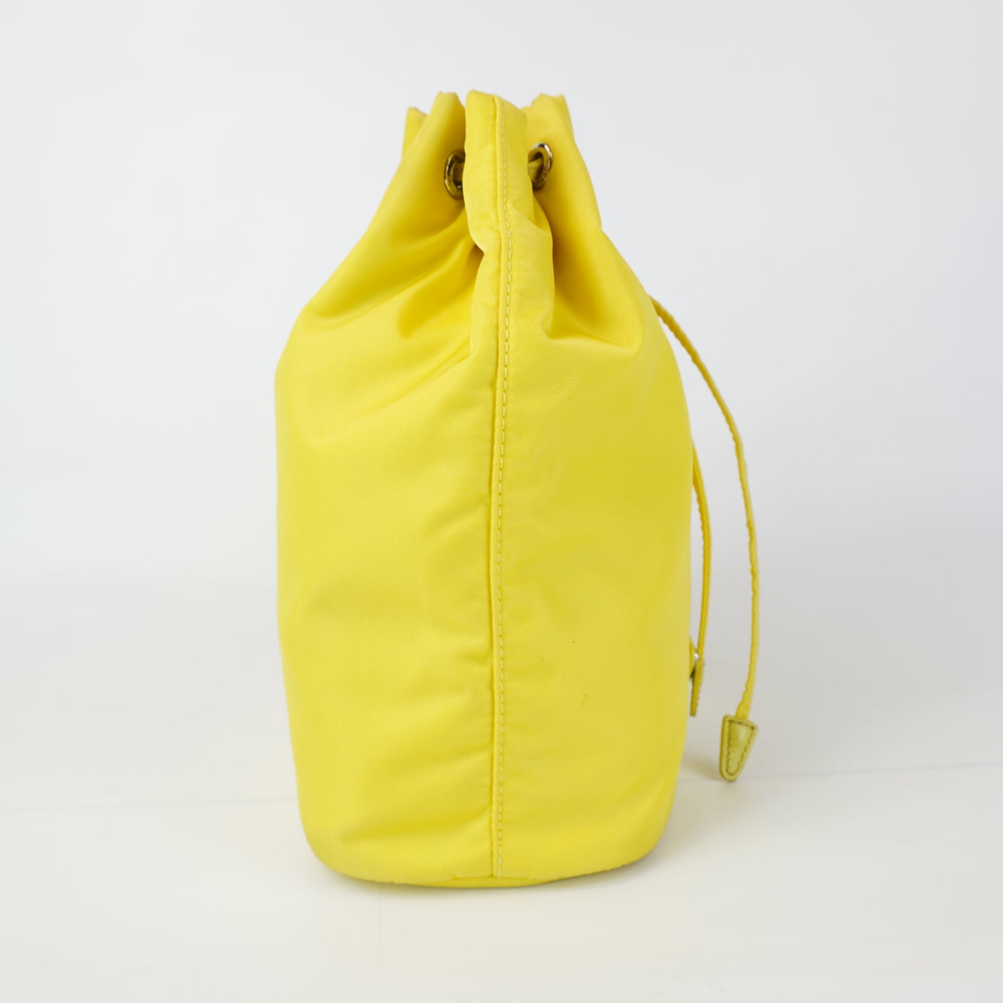 Prada Re-Nylon Pouch Yellow
