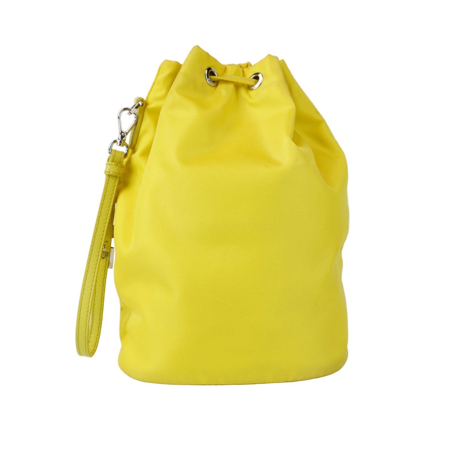Prada Re-Nylon Pouch Yellow