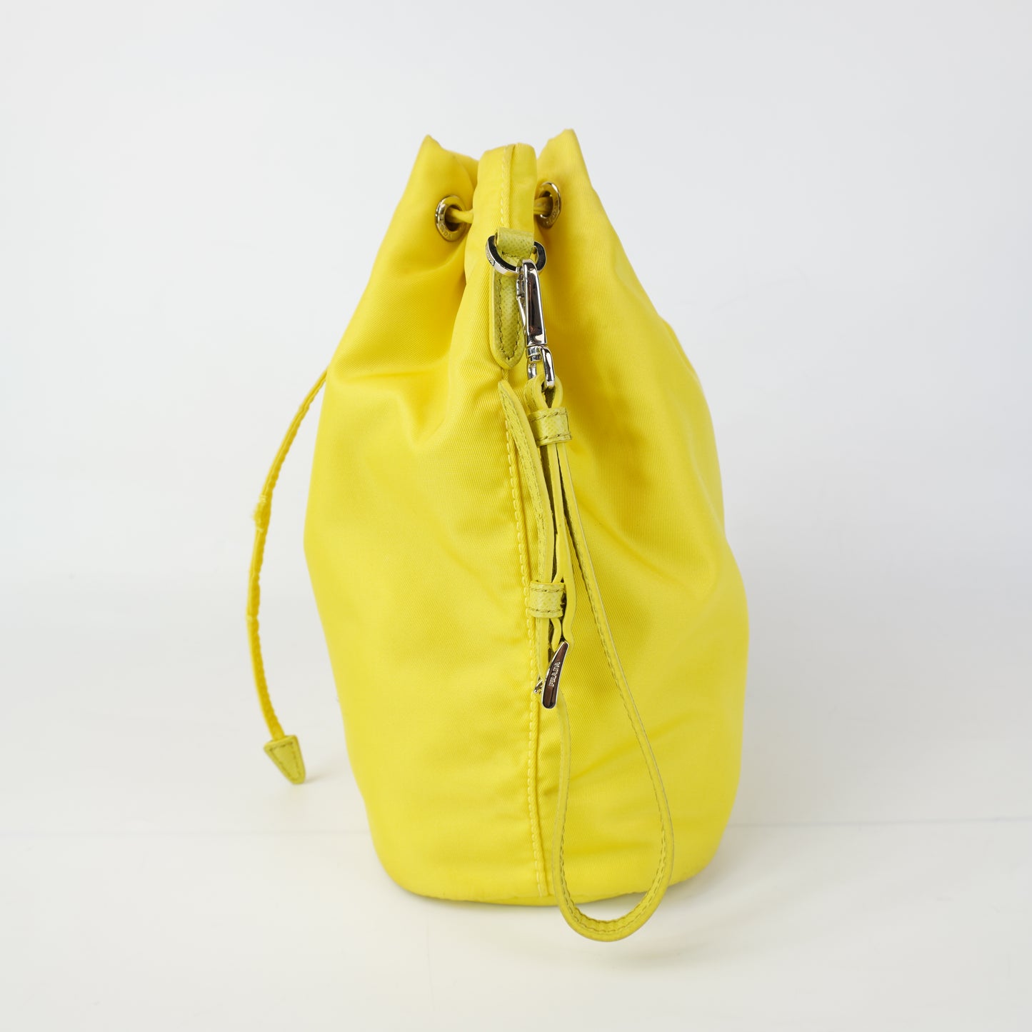 Prada Re-Nylon Pouch Yellow