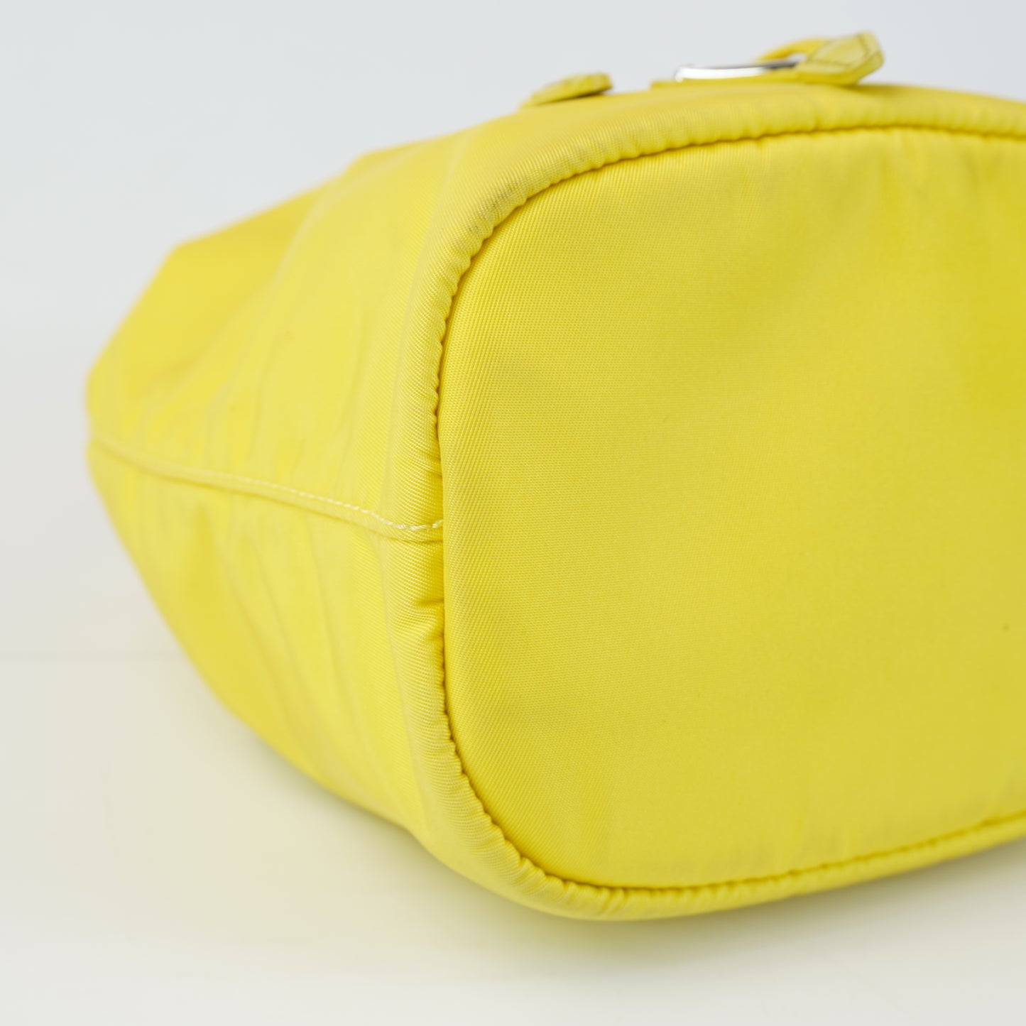Prada Re-Nylon Pouch Yellow