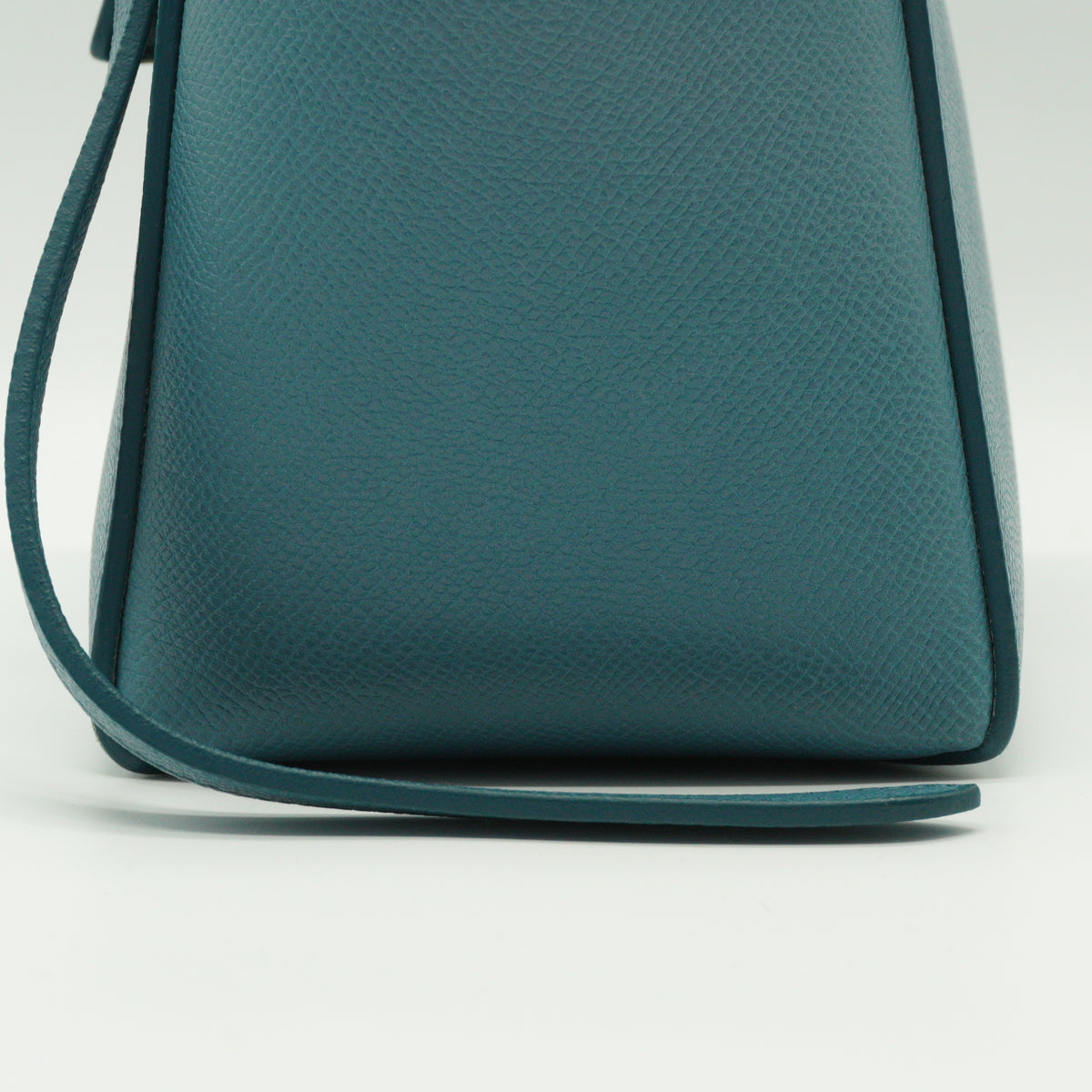 Celine Belt Nano Grained Calfskin Blue SHW