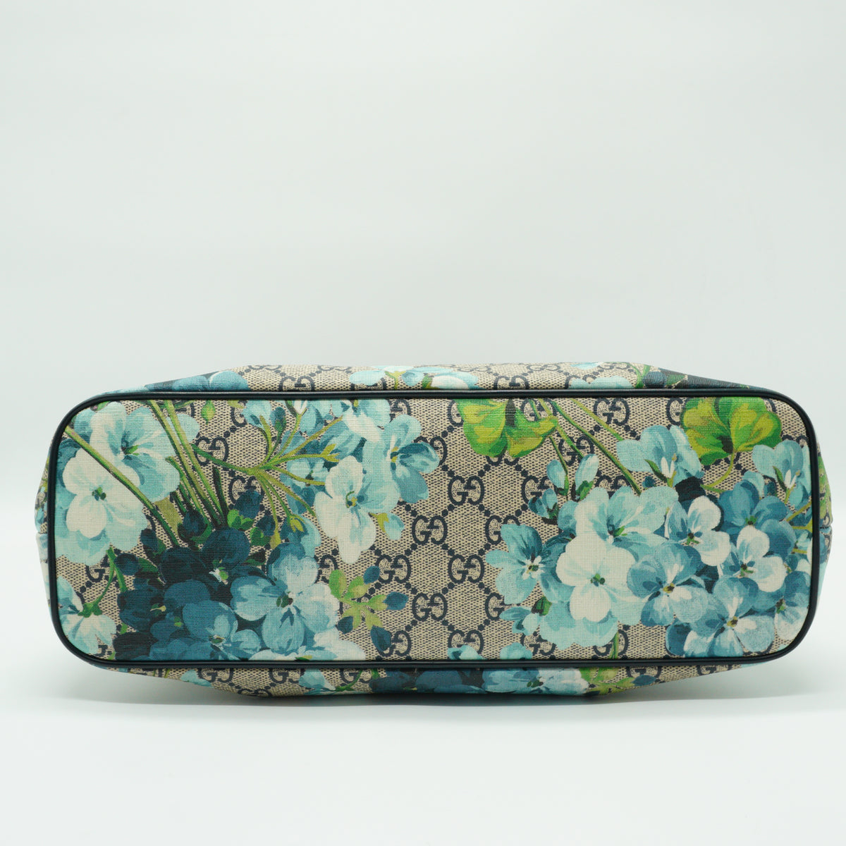 Gucci GG Supreme Blooms Small Convertible Zip Tote Bag