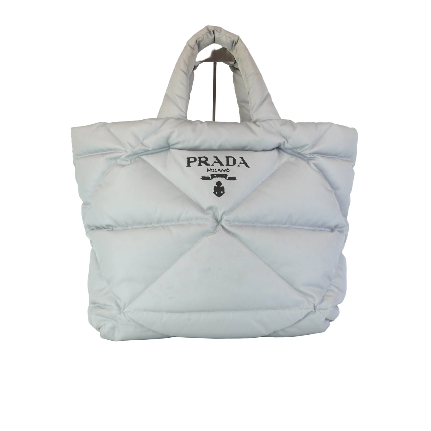 Prada Re-Nylon Tote Gray