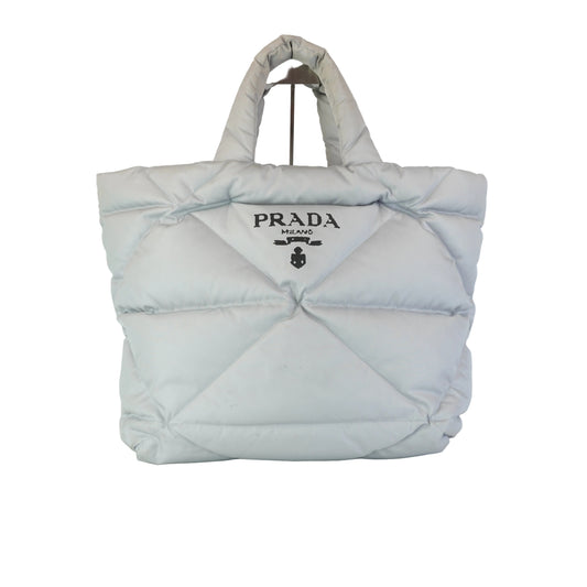 Prada Re-Nylon Tote Gray