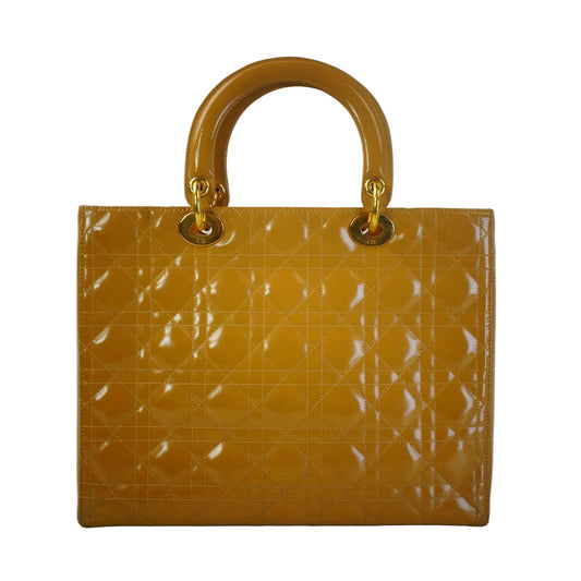 Dior	Lady Dior Mustard Yellow