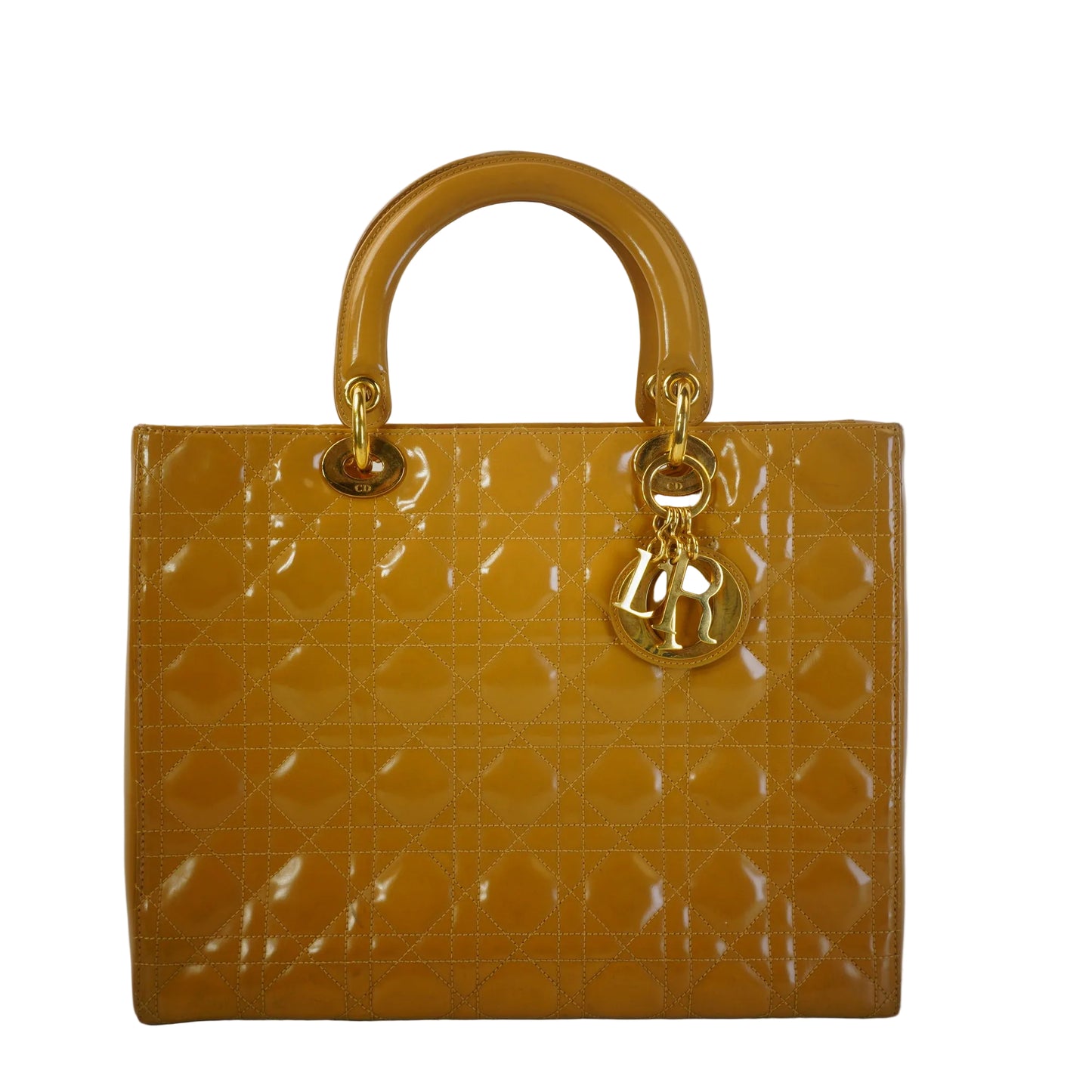 Dior	Lady Dior Mustard Yellow