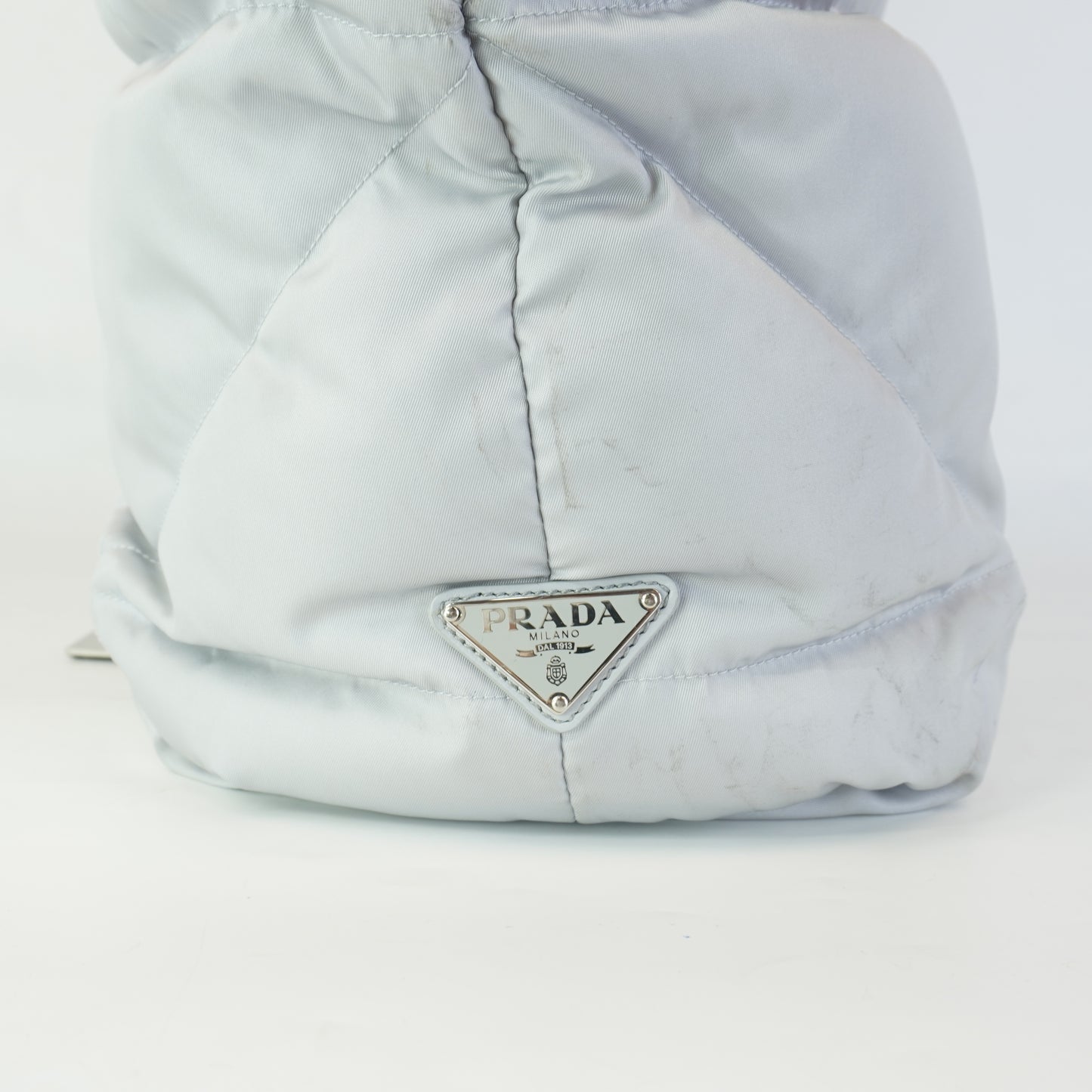 Prada Re-Nylon Tote Gray