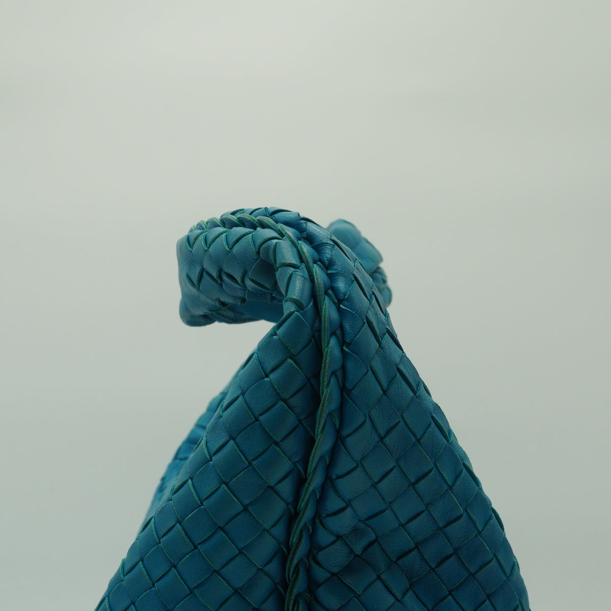 Bottega Veneta Hobo Nappa Intrecciato Medium Turquoise