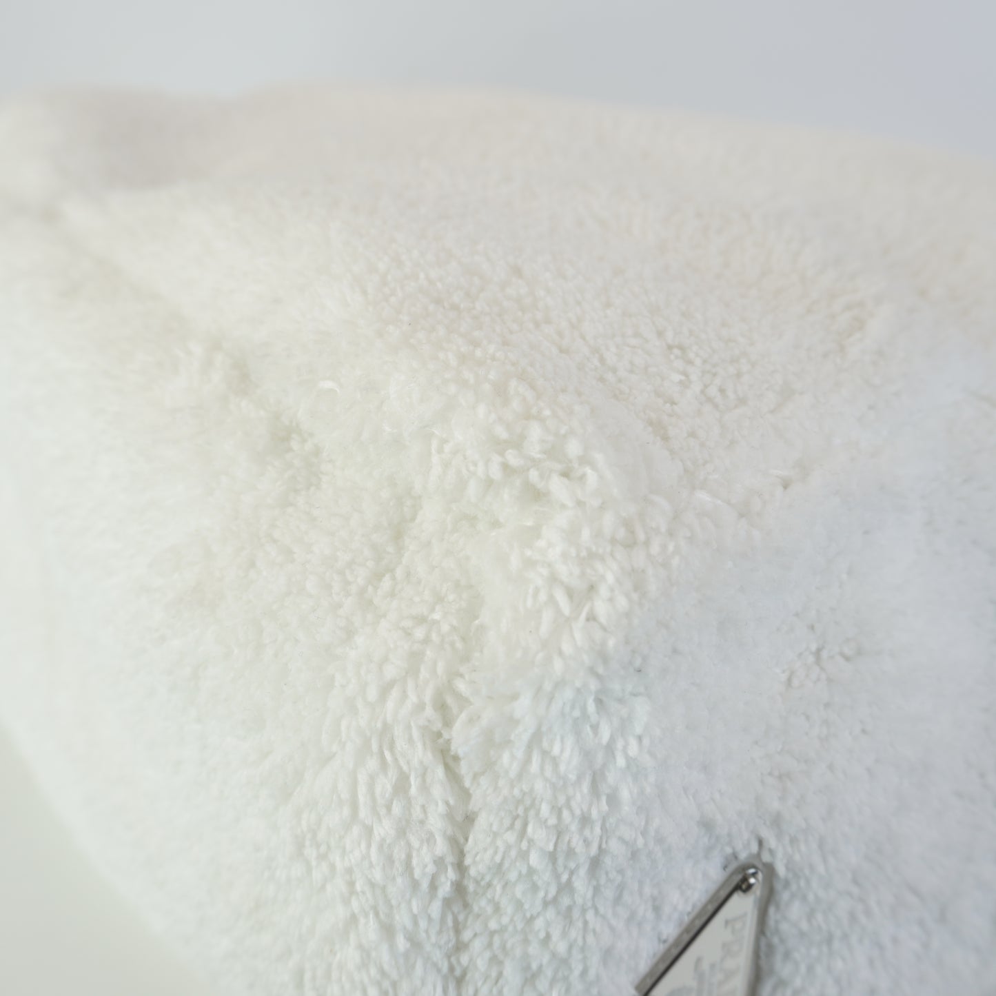Prada Terry Cloth Bag White