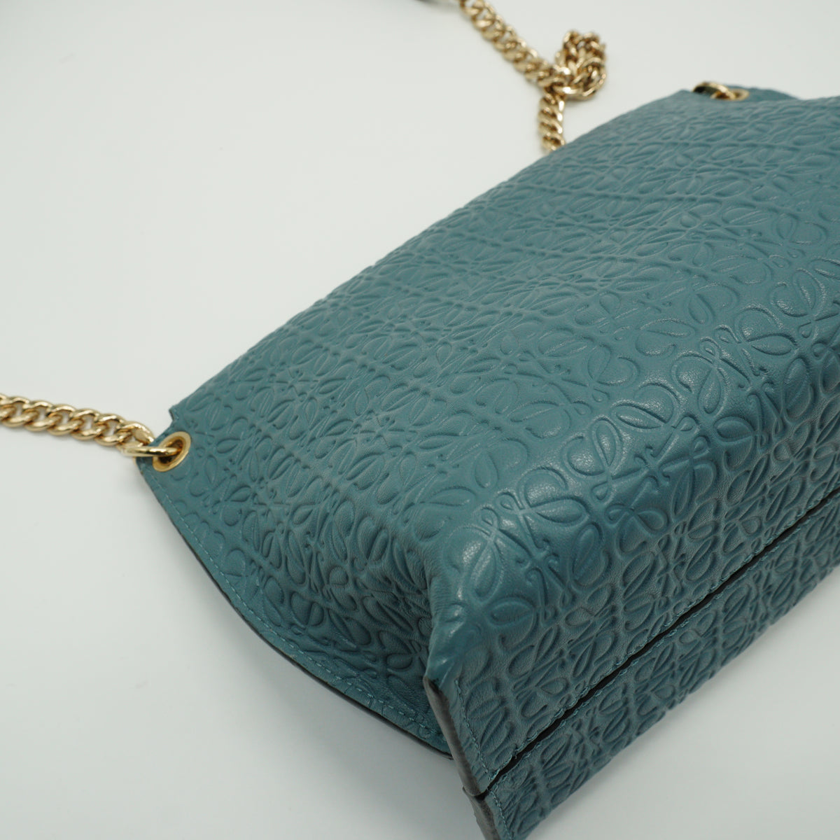 Loewe Avenue Crossbody Anagram Embossed Leather