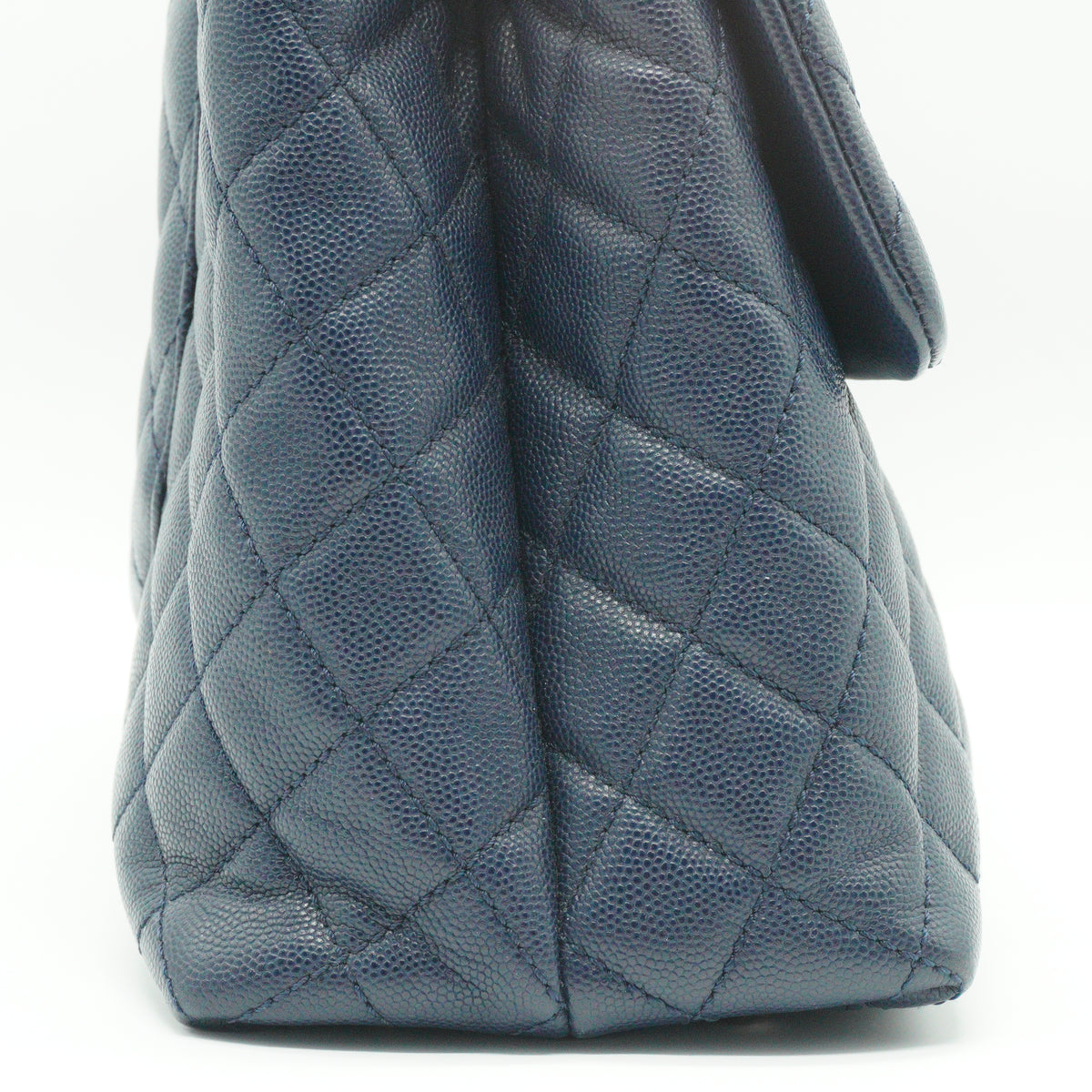 Chanel Coco Handle Large Dark Blue Caviar MHW