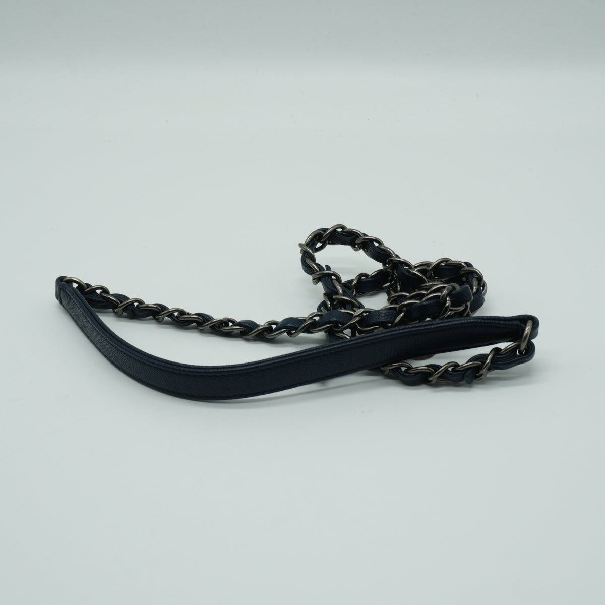 Chanel Coco Handle Large Dark Blue Caviar MHW