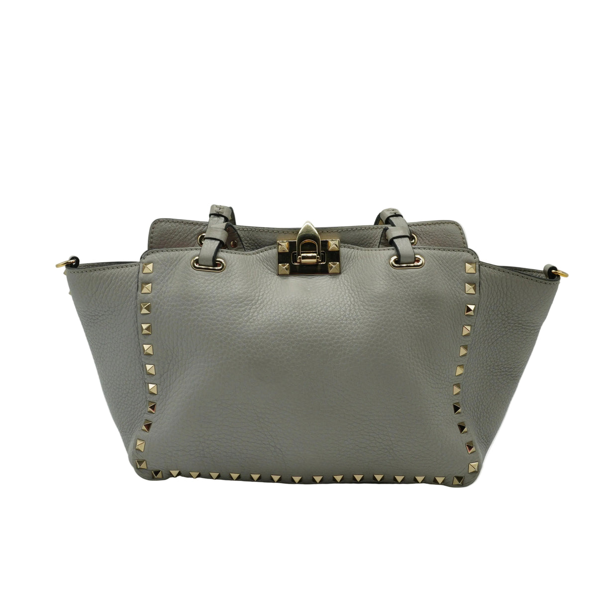 Valentino Garavani Rockstud Leather Tote bag SHW