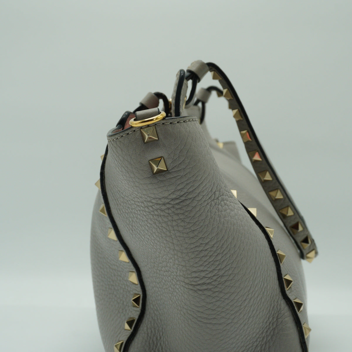 Valentino Garavani Rockstud Leather Tote bag SHW