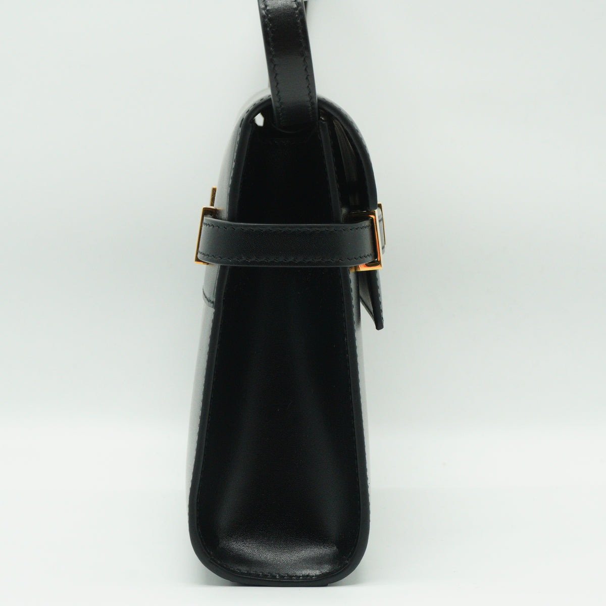 YSL	Manhattan Shoulder Medium Black GHW
