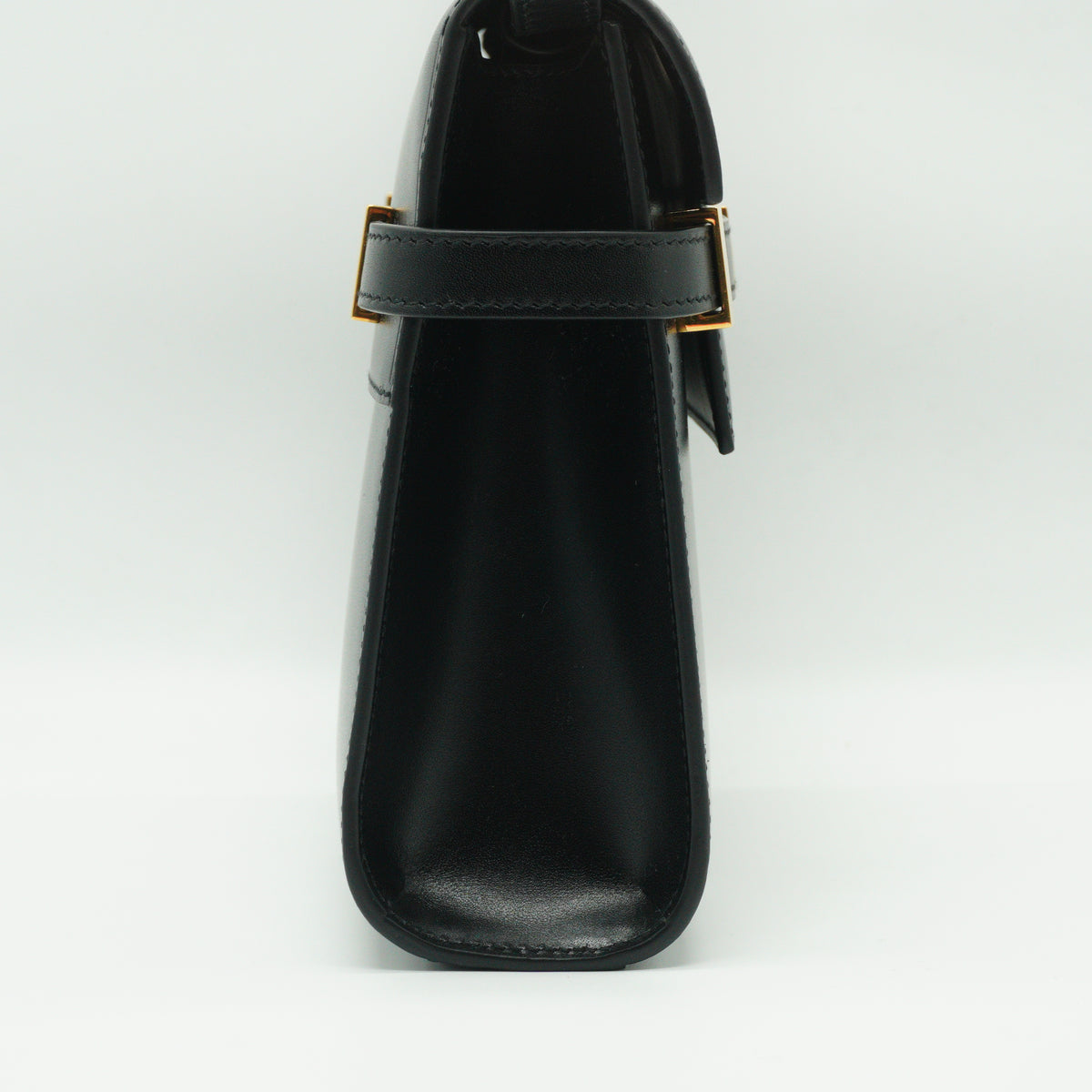 YSL	Manhattan Shoulder Medium Black GHW
